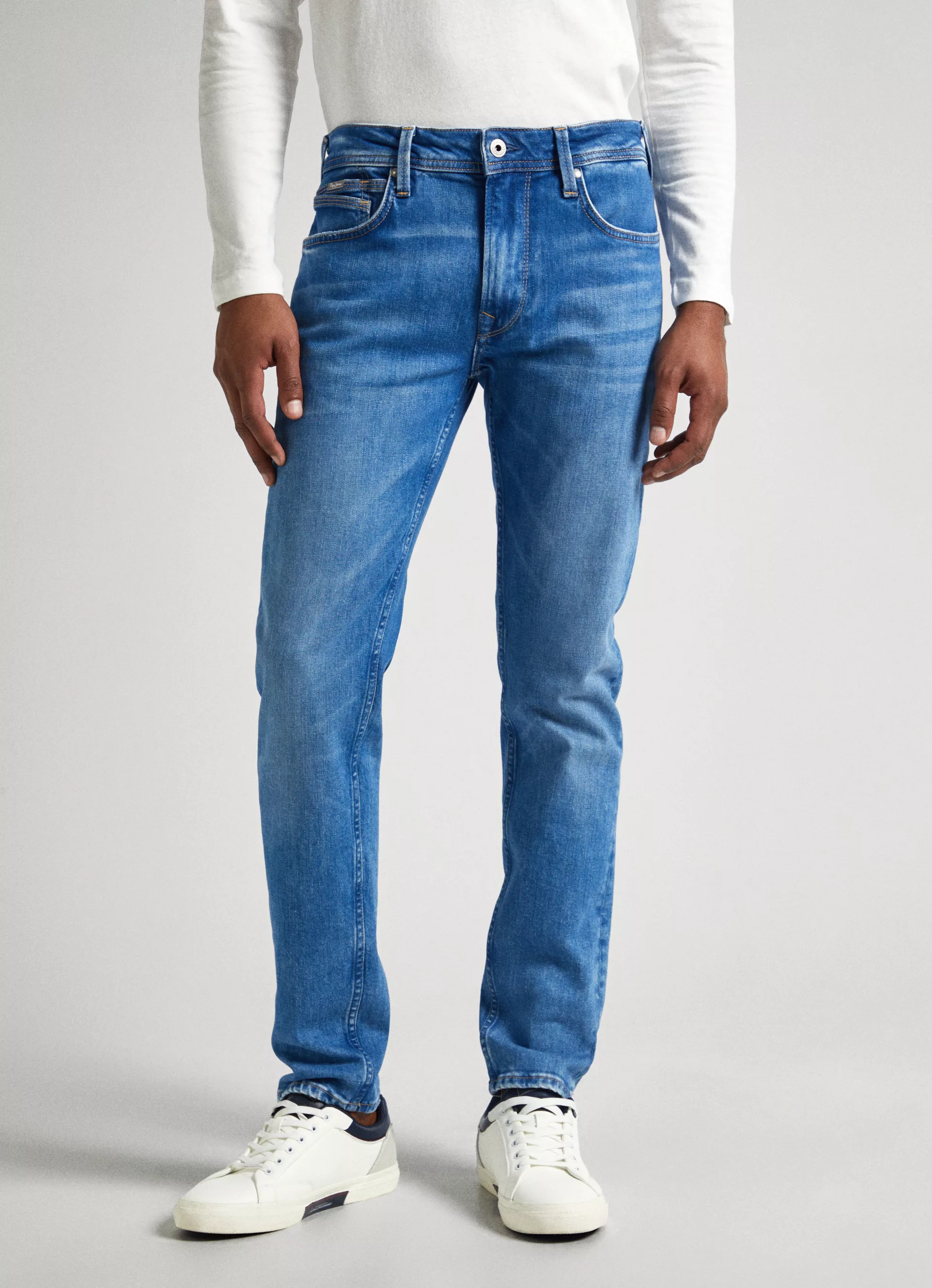 Pepe Jeans Herren Jeans HATCH REGULAR - Slim Fit - Blau - Sky Blue Wiser günstig online kaufen