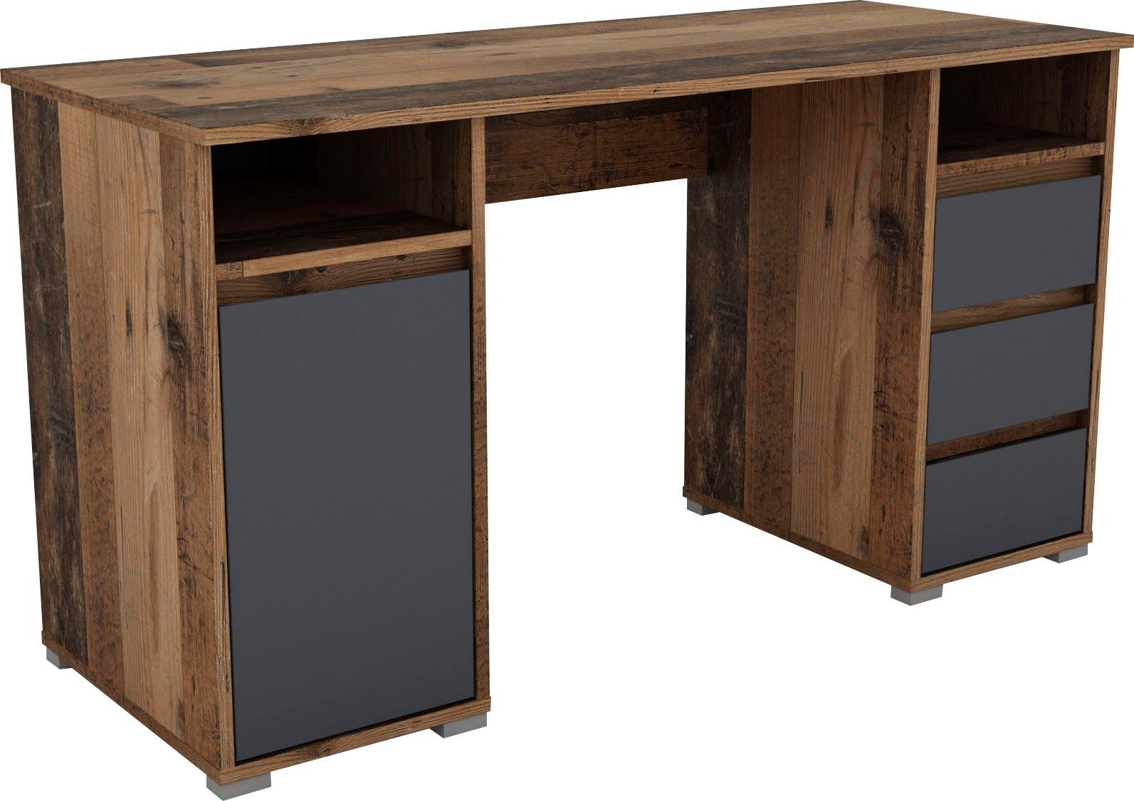 byLIVING Schreibtisch "Lobo", Breite 138 cm, Computertisch mit Schubladen, günstig online kaufen