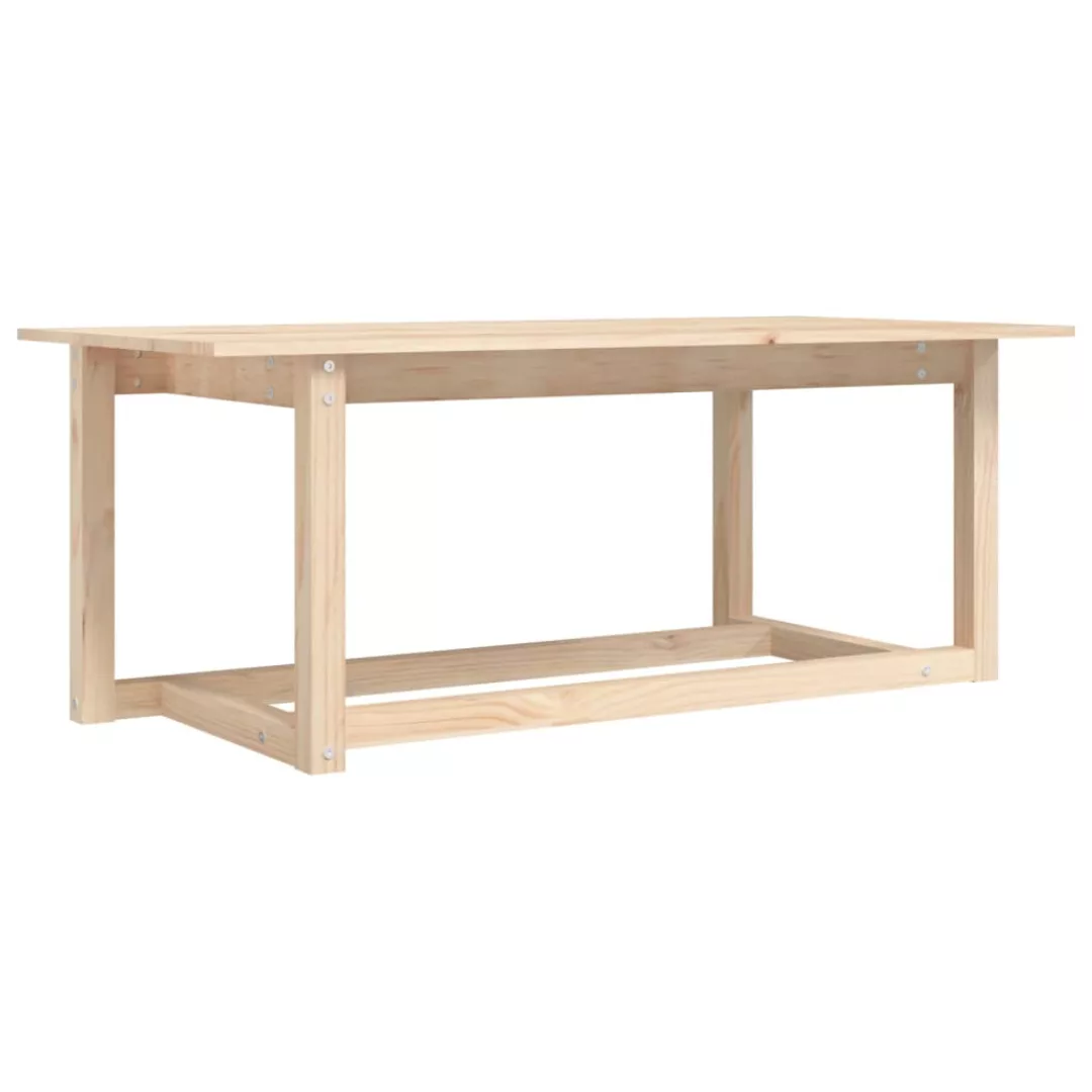 Vidaxl Couchtisch 110x55x45 Cm Massivholz Kiefer günstig online kaufen