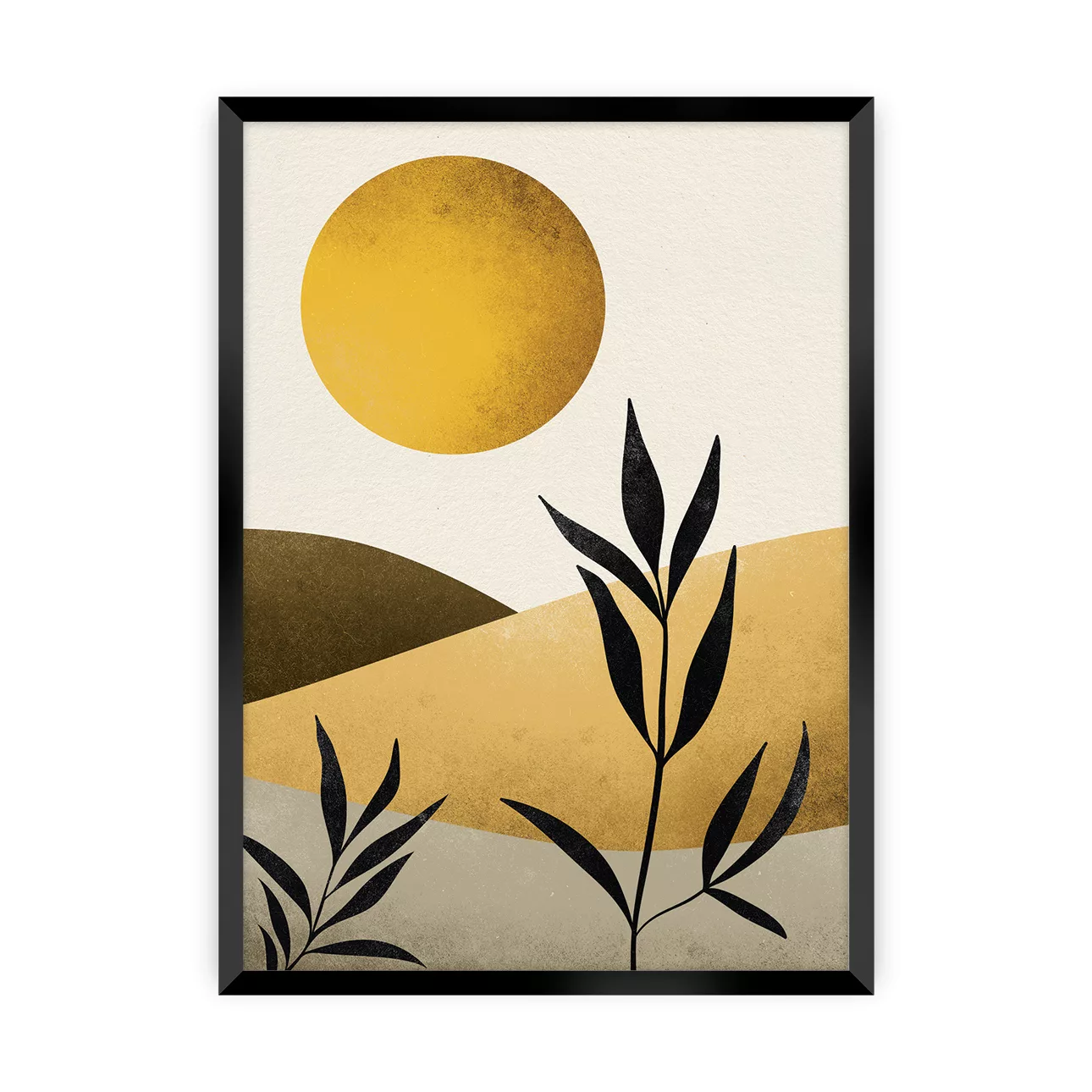 Poster Sand Desert, 30 x 40 cm, Ramka: Czarna günstig online kaufen