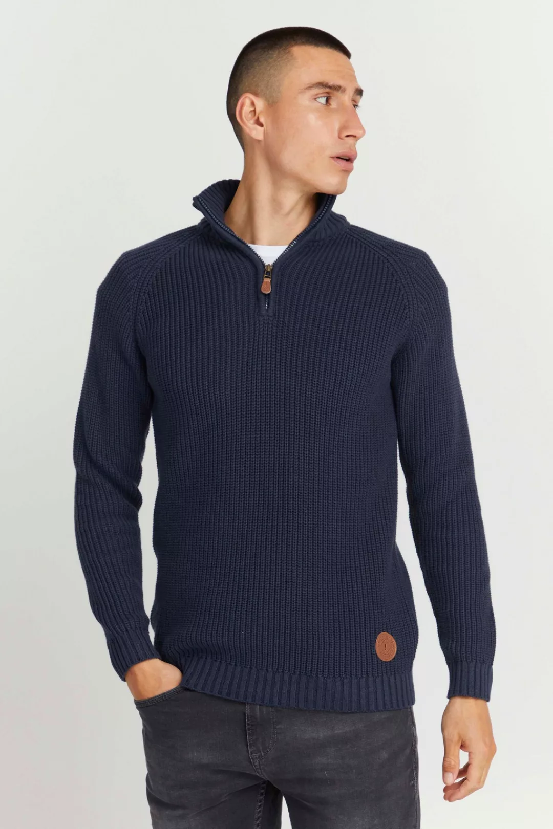 !Solid Troyer SDXenox Strickpulli mit Stehkragen günstig online kaufen