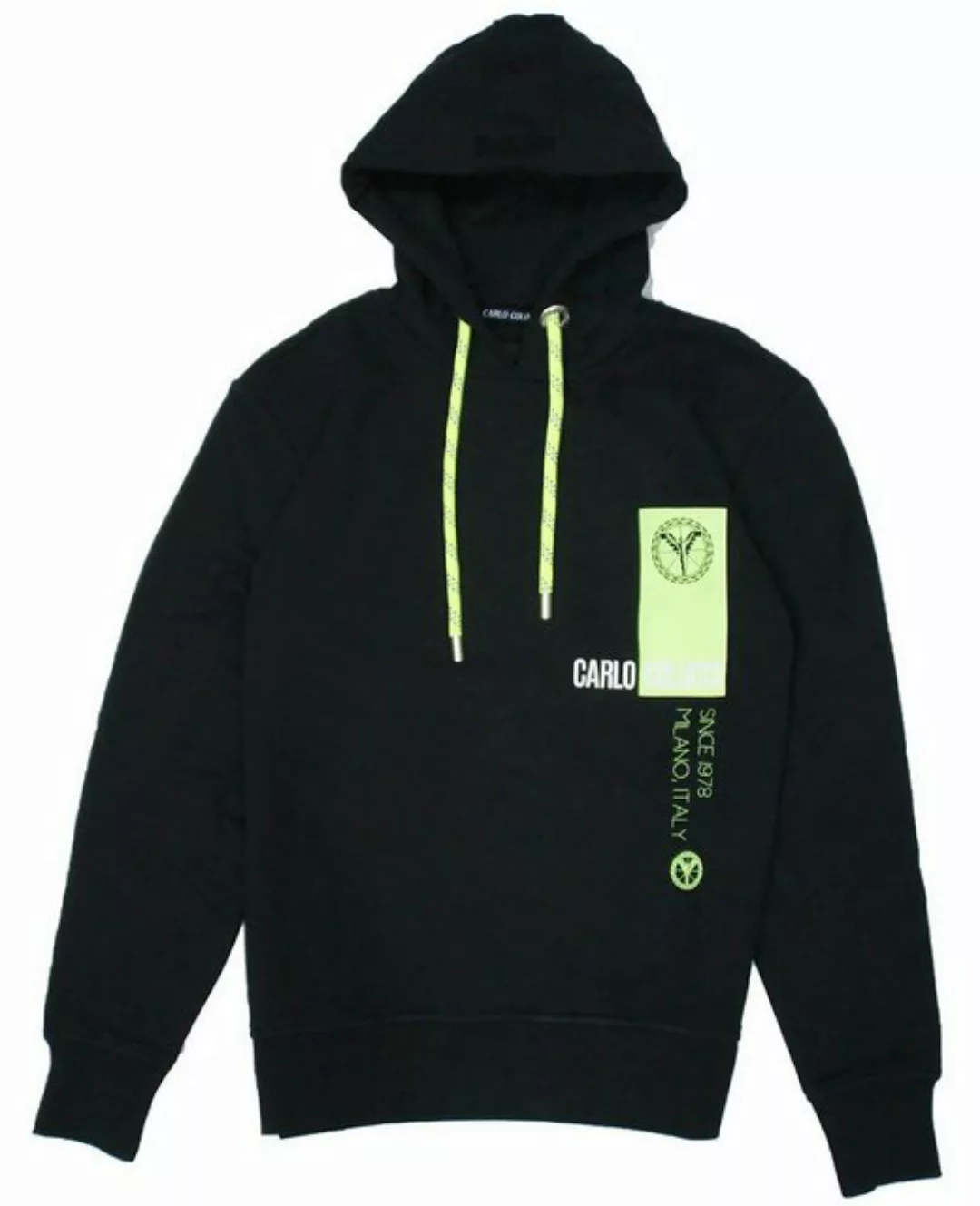 CARLO COLUCCI Hoodie Neon Print (1-tlg) günstig online kaufen