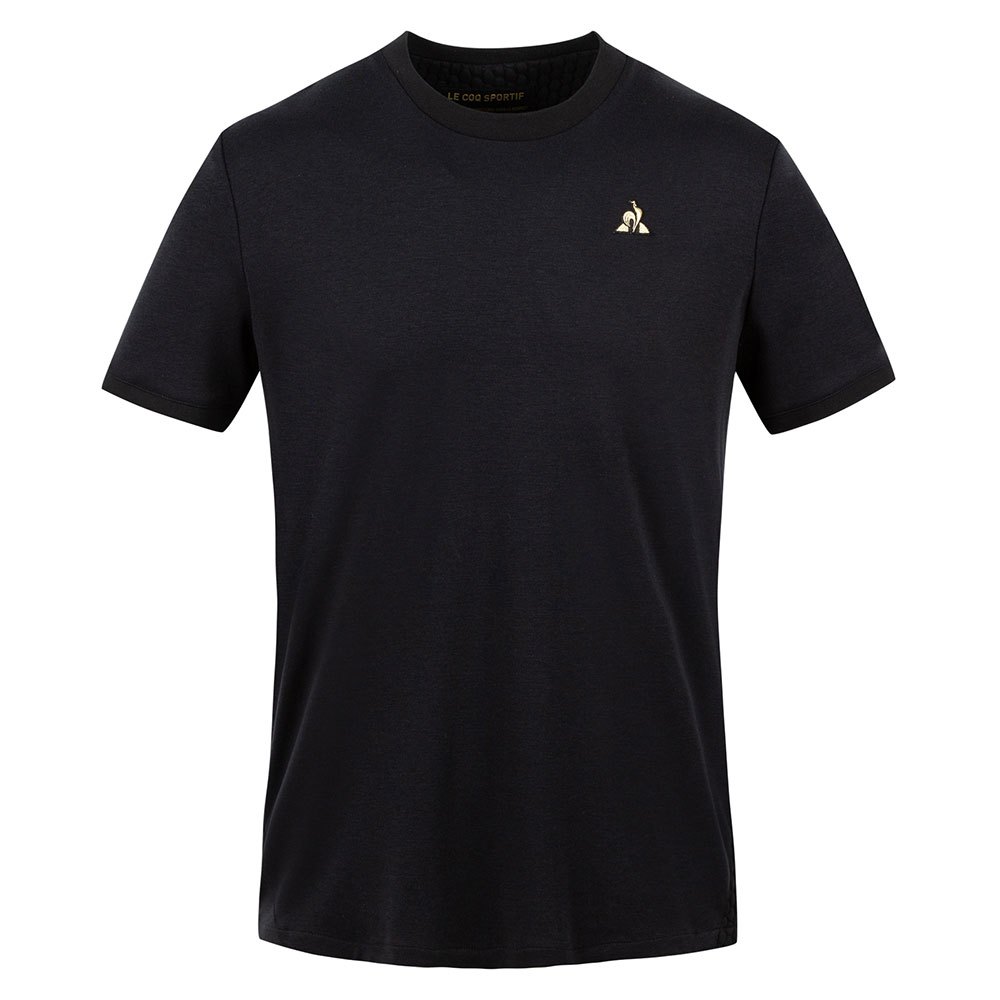 Le Coq Sportif D´or Nº2 Kurzärmeliges T-shirt XS Black günstig online kaufen