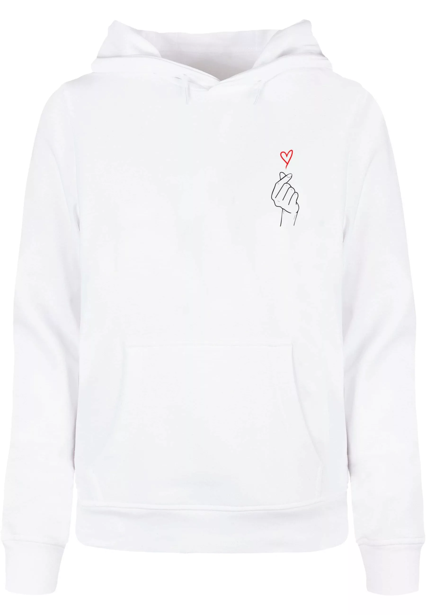 Merchcode Kapuzenpullover "Merchcode Damen Ladies K Heart Basic Hoody" günstig online kaufen