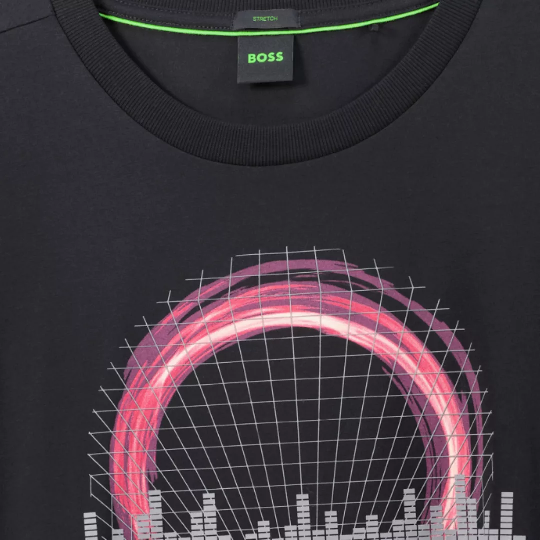 BOSS T-Shirt mit 3D Print günstig online kaufen