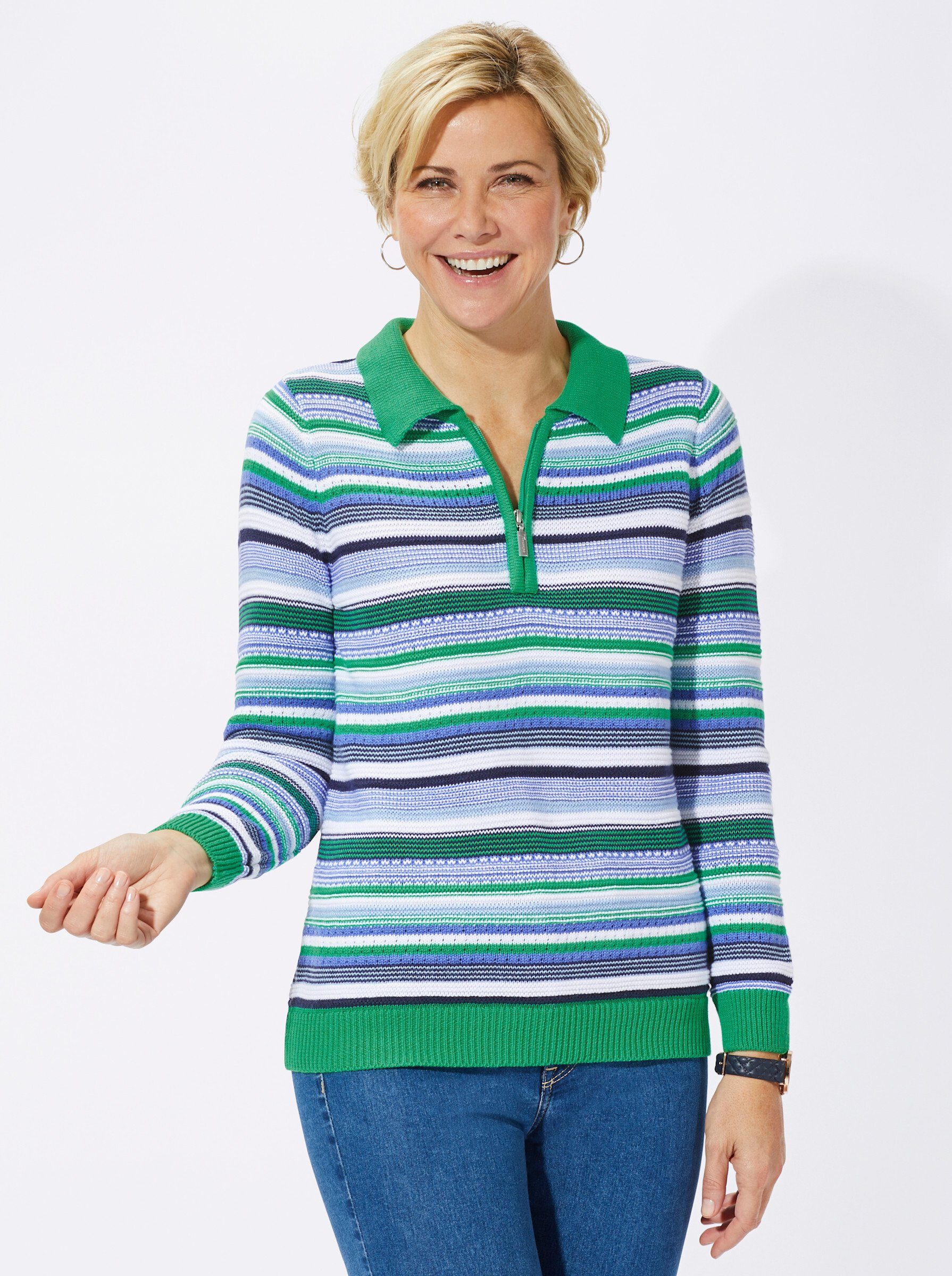 Witt Strickpullover Langarm-Pullover günstig online kaufen