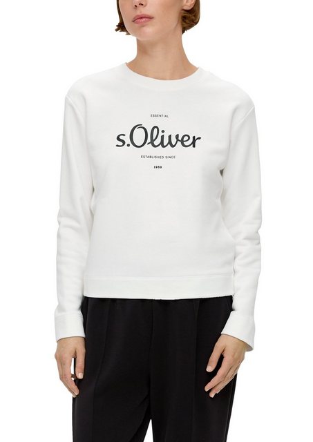 s.Oliver Sweatshirt, mit dem Logonamen vorne günstig online kaufen