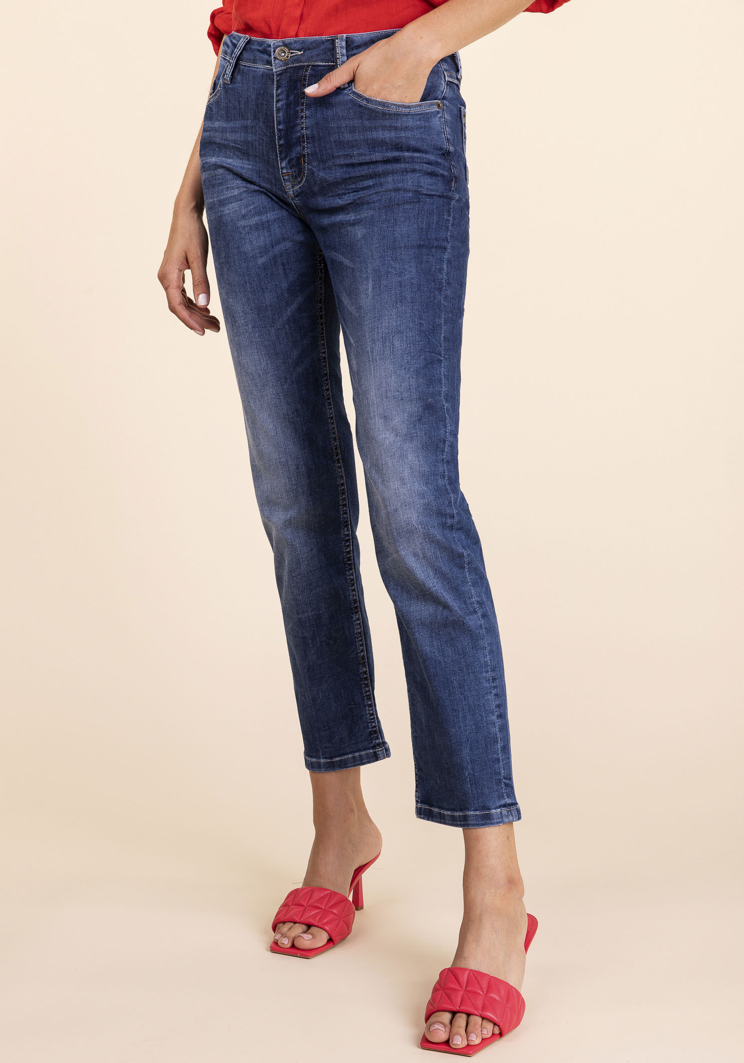 BLUE FIRE Straight-Jeans JULIE mit hoher Elastizität und ultimativen Komfor günstig online kaufen