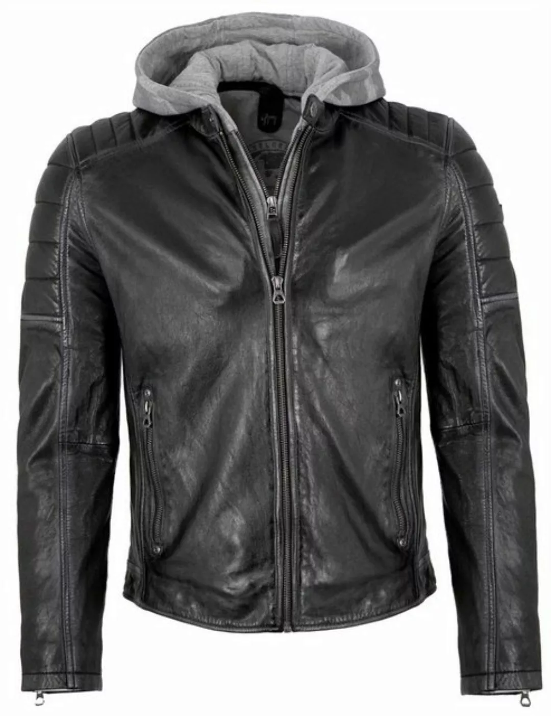 Gipsy Lederjacke GMOrmey Gipsy - Herren Echtleder Lederjacke Lammnappa Kapu günstig online kaufen