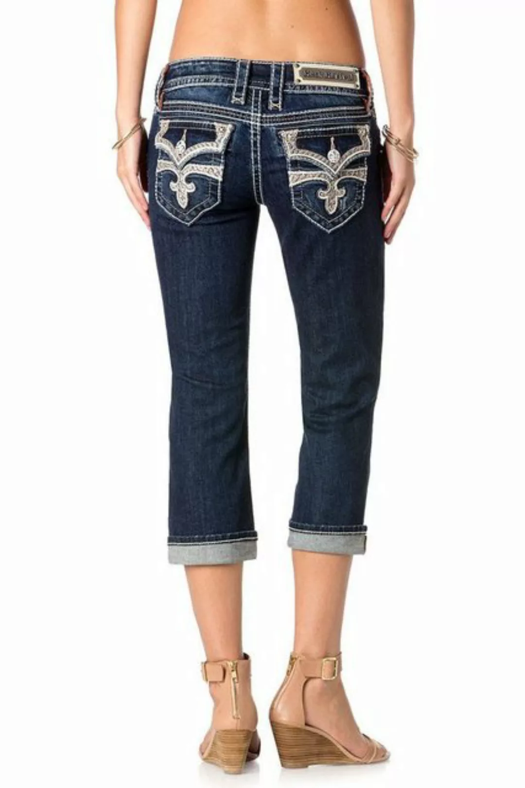 Rock Revival Caprijeans günstig online kaufen