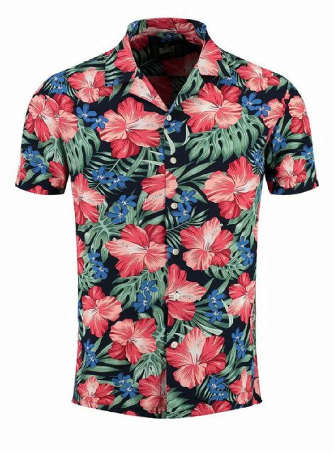 Key Largo Hawaiihemd Herren Hawaii Freizeit Hemd Curacao MSH00013 Regular K günstig online kaufen