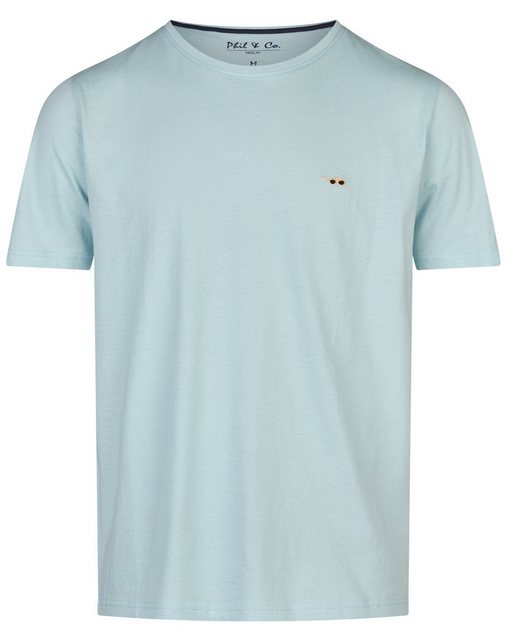 Phil & Co. Pyjamaoberteil Herren Pyjama Shirt mit kurzem Arm (1-tlg) Baumwo günstig online kaufen