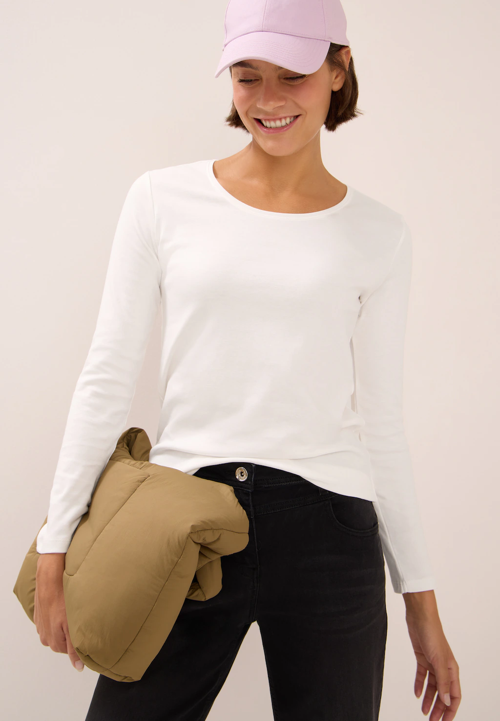 Cecil Langarmshirt "Style Pia" günstig online kaufen