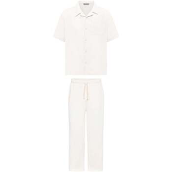 Dandalo  Hemdbluse Chris Oversize Short Sleeve Shirt Wide Leg Trousers Set günstig online kaufen