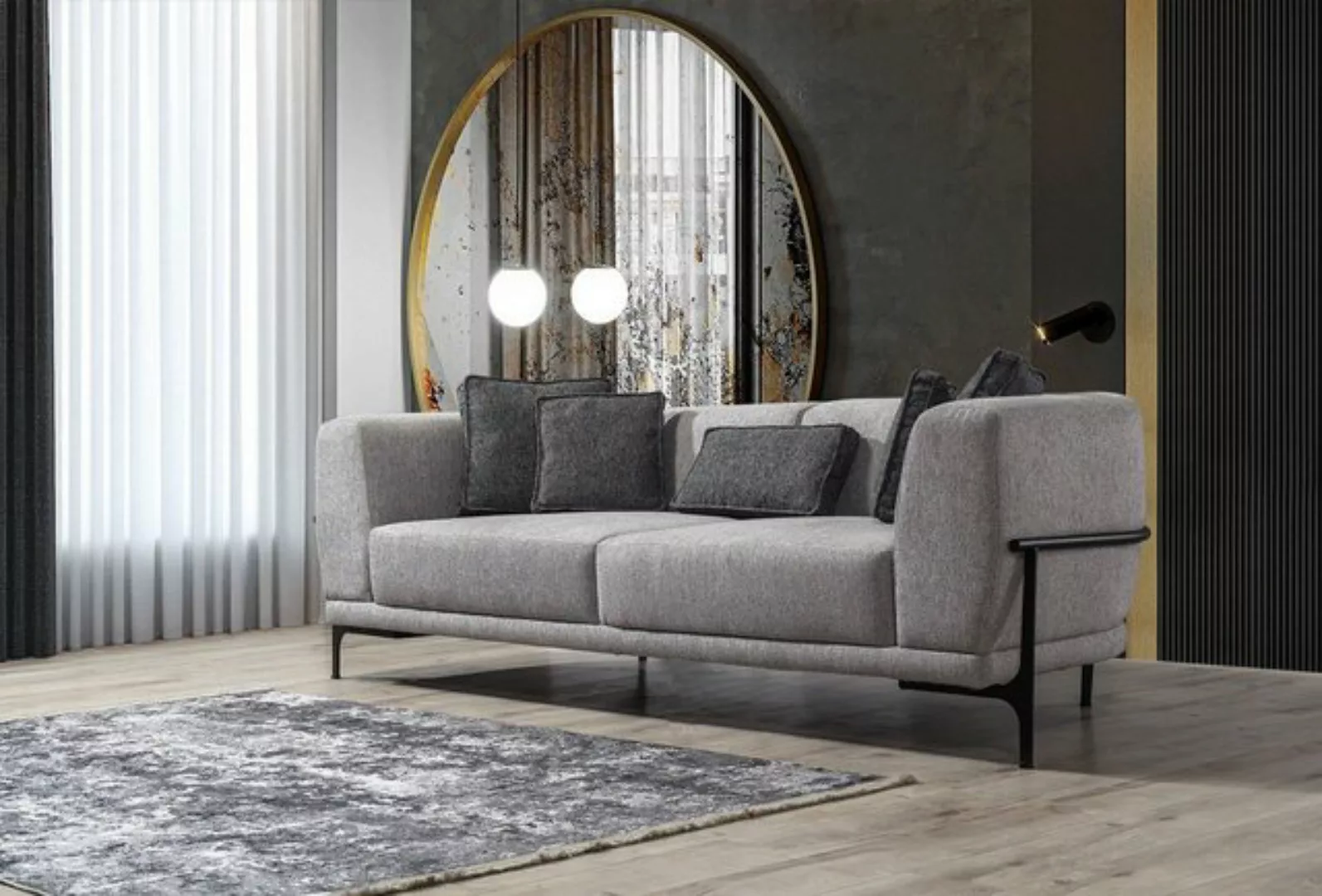 Villa Möbel Sofa BUENOS AIRES, 1 Stk. 3-Sitzer, Quality Made in Turkey, pfl günstig online kaufen