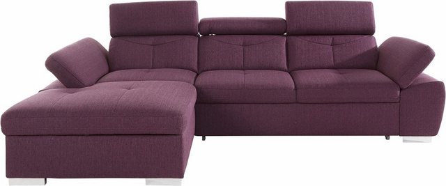 exxpo - sofa fashion Ecksofa "Spring, super bequem und komfortabel mit Armt günstig online kaufen