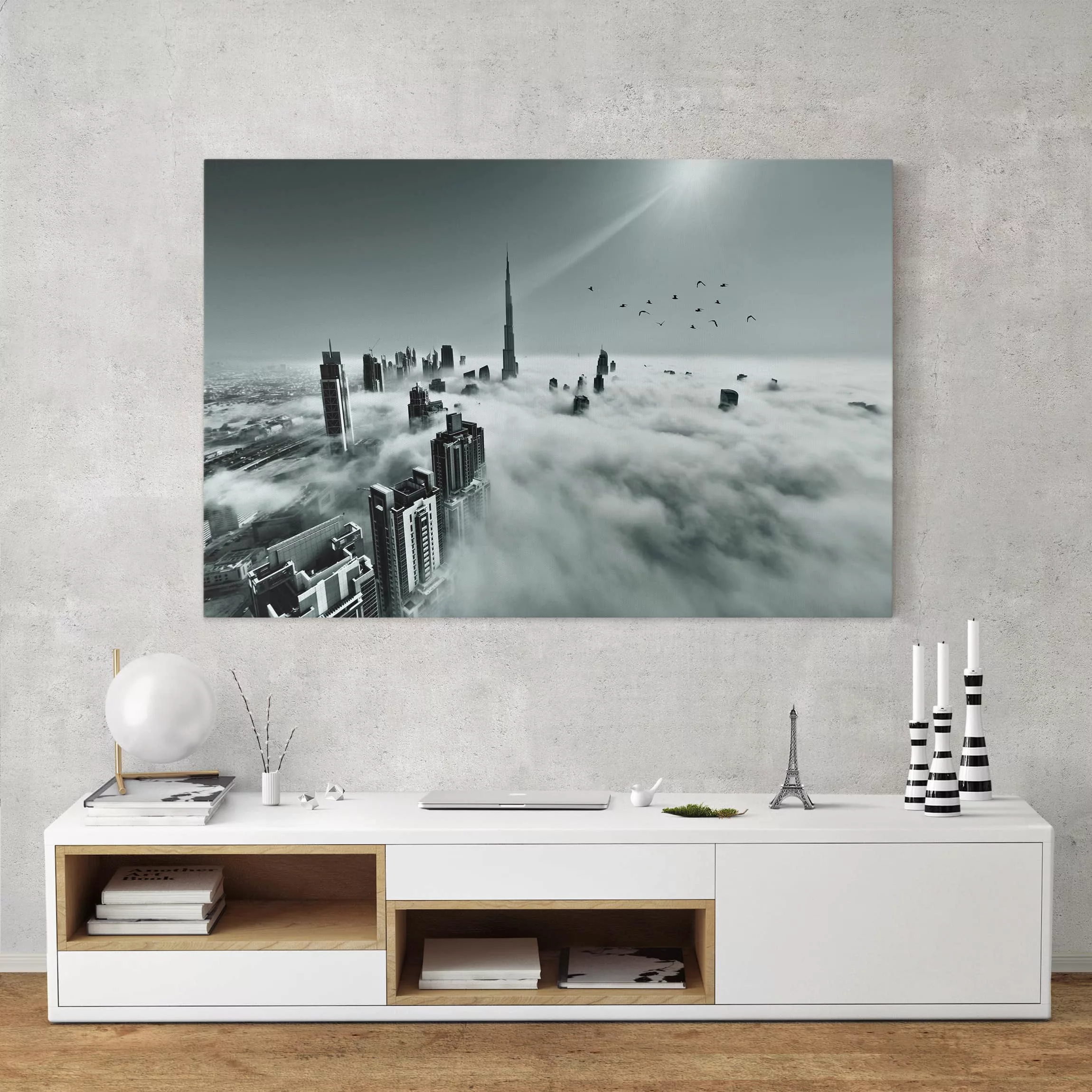 Leinwandbild Architektur & Skyline - Querformat Up and Above günstig online kaufen