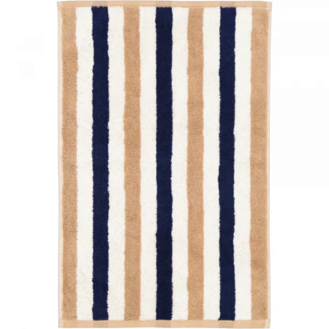 Cawö Handtücher Coast Stripes 6213 - Farbe: navy-natur - 31 - Waschhandschu günstig online kaufen