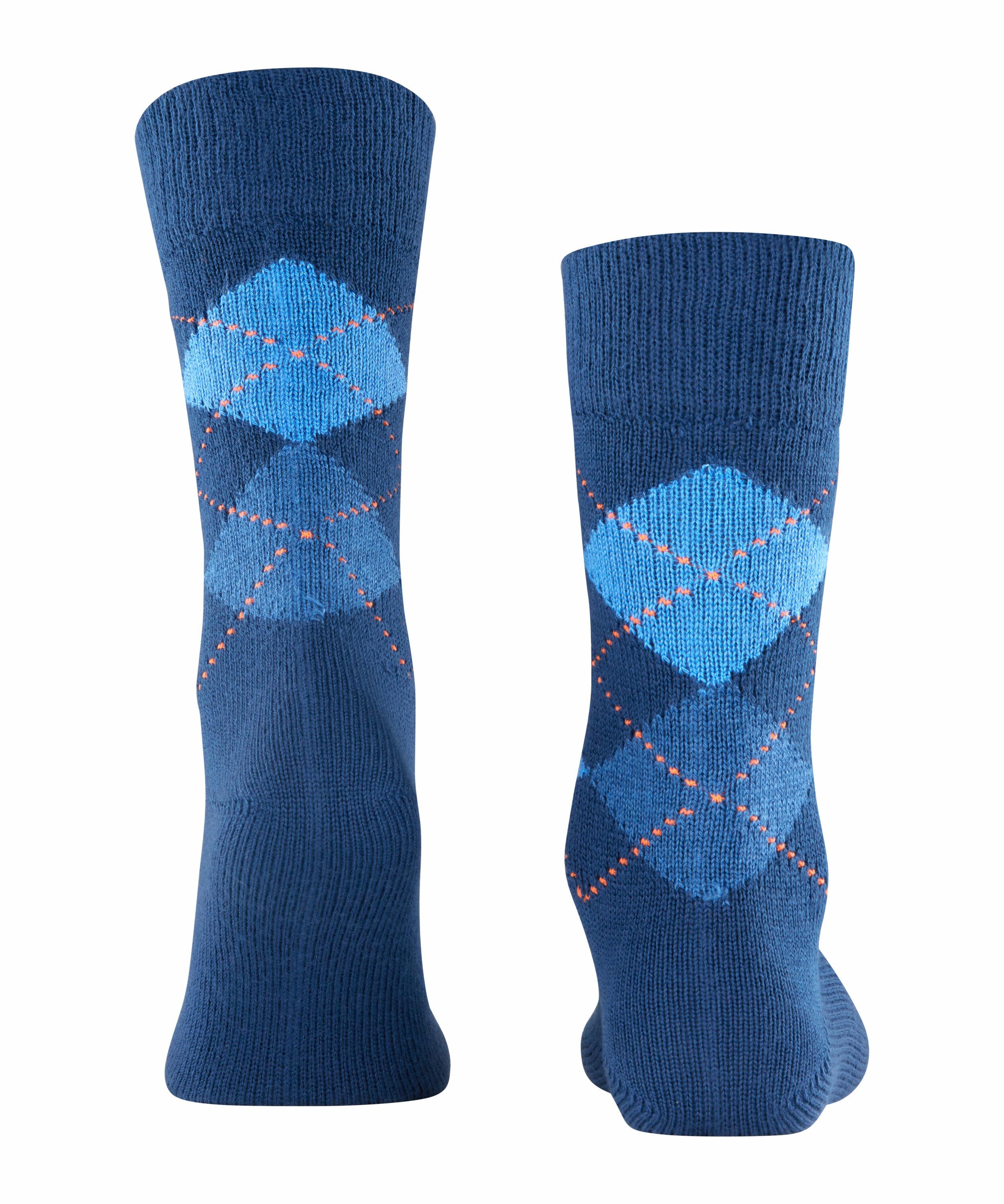 Burlington Preston Herren Socken, 40-46, Blau, Argyle, 24284-600002 günstig online kaufen