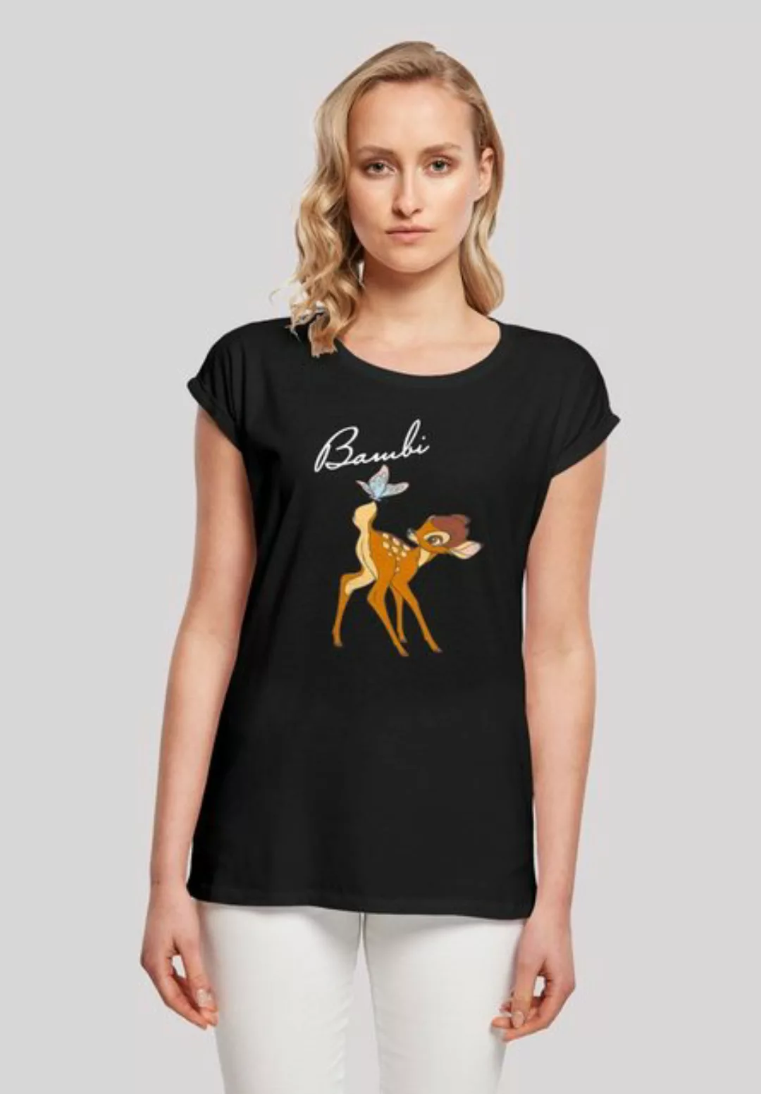 F4NT4STIC T-Shirt Disney Bambi Schmetterling Tail Print günstig online kaufen