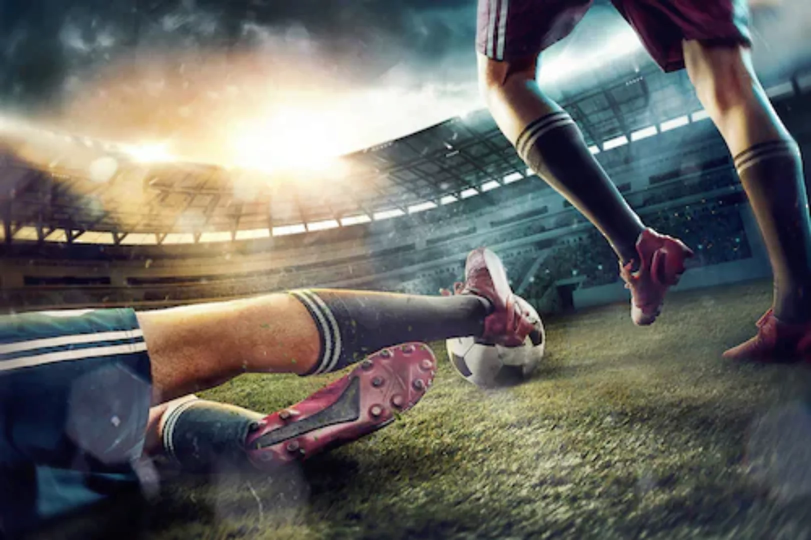Papermoon Fototapete »Fußball« günstig online kaufen