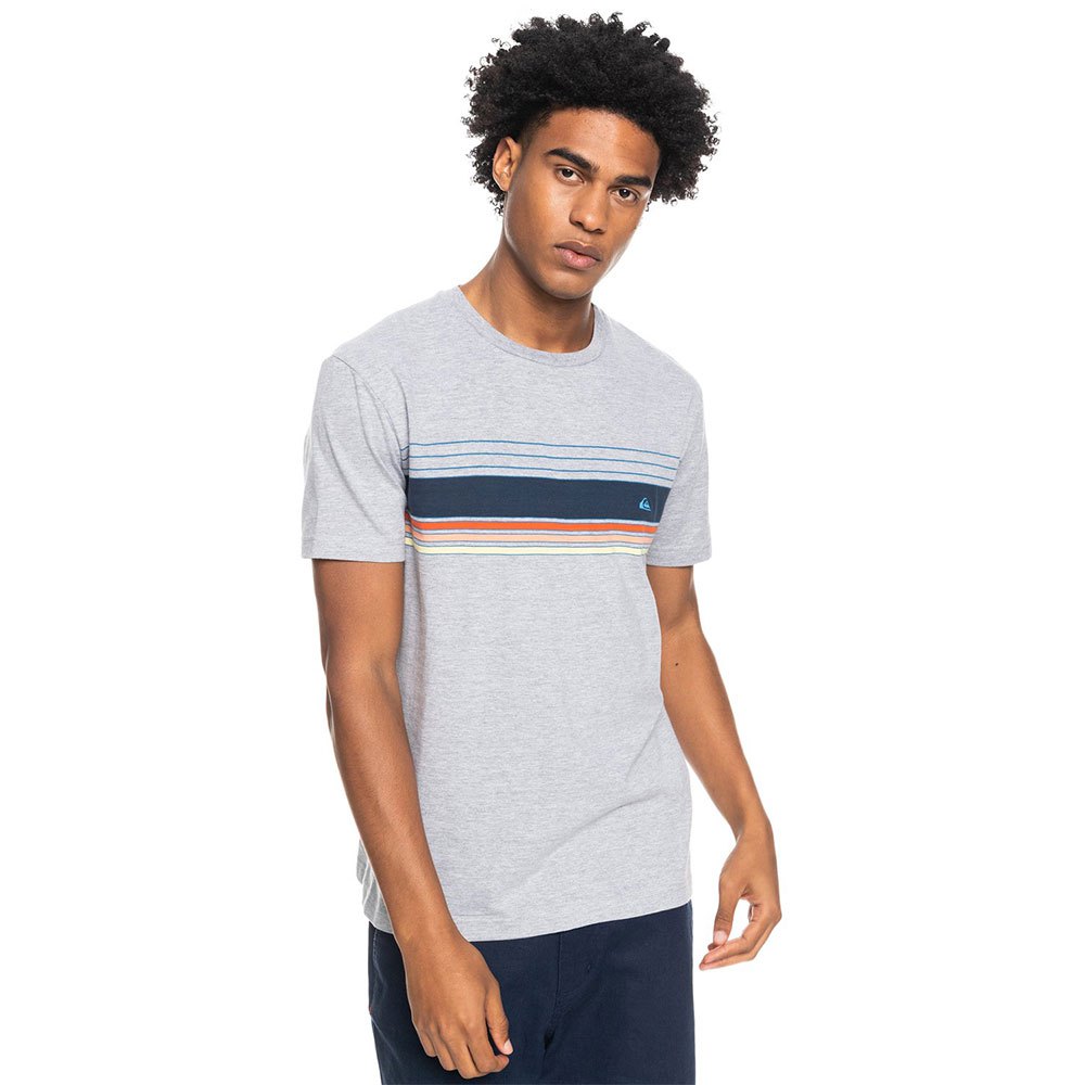 Quiksilver Fade Back Kurzarm T-shirt L Lt Grey Heather Fade Back günstig online kaufen