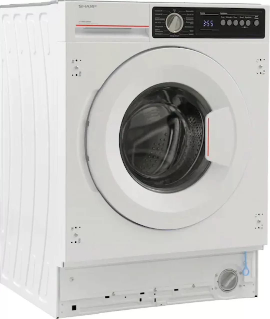 Sharp Einbauwaschmaschine »ES-NIB814BWNA-DE«, ES-NIB814BWNA-DE, 8 kg, 1400 günstig online kaufen