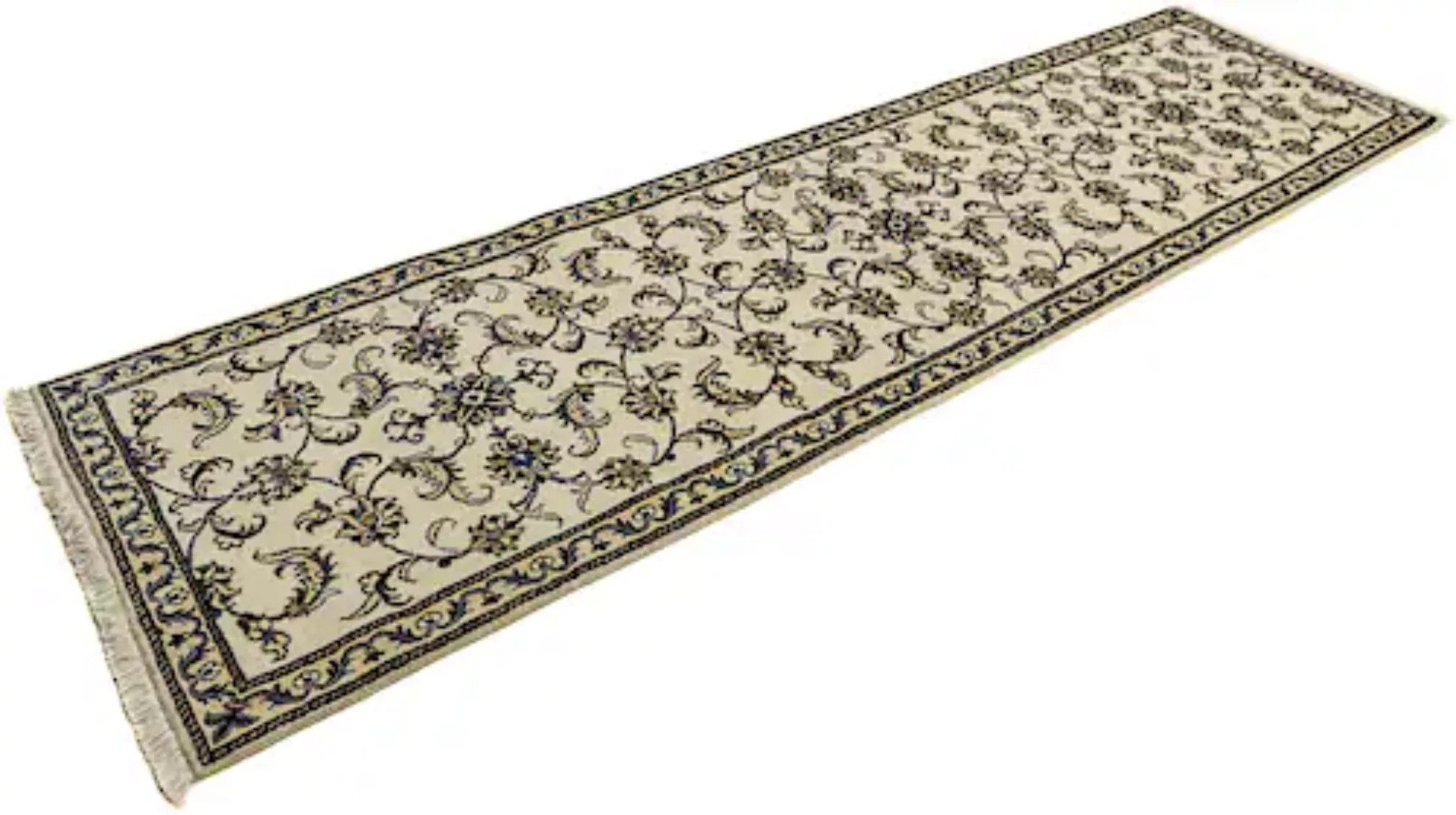 morgenland Orientteppich »Perser - Nain - 290 x 78 cm - beige«, rechteckig günstig online kaufen