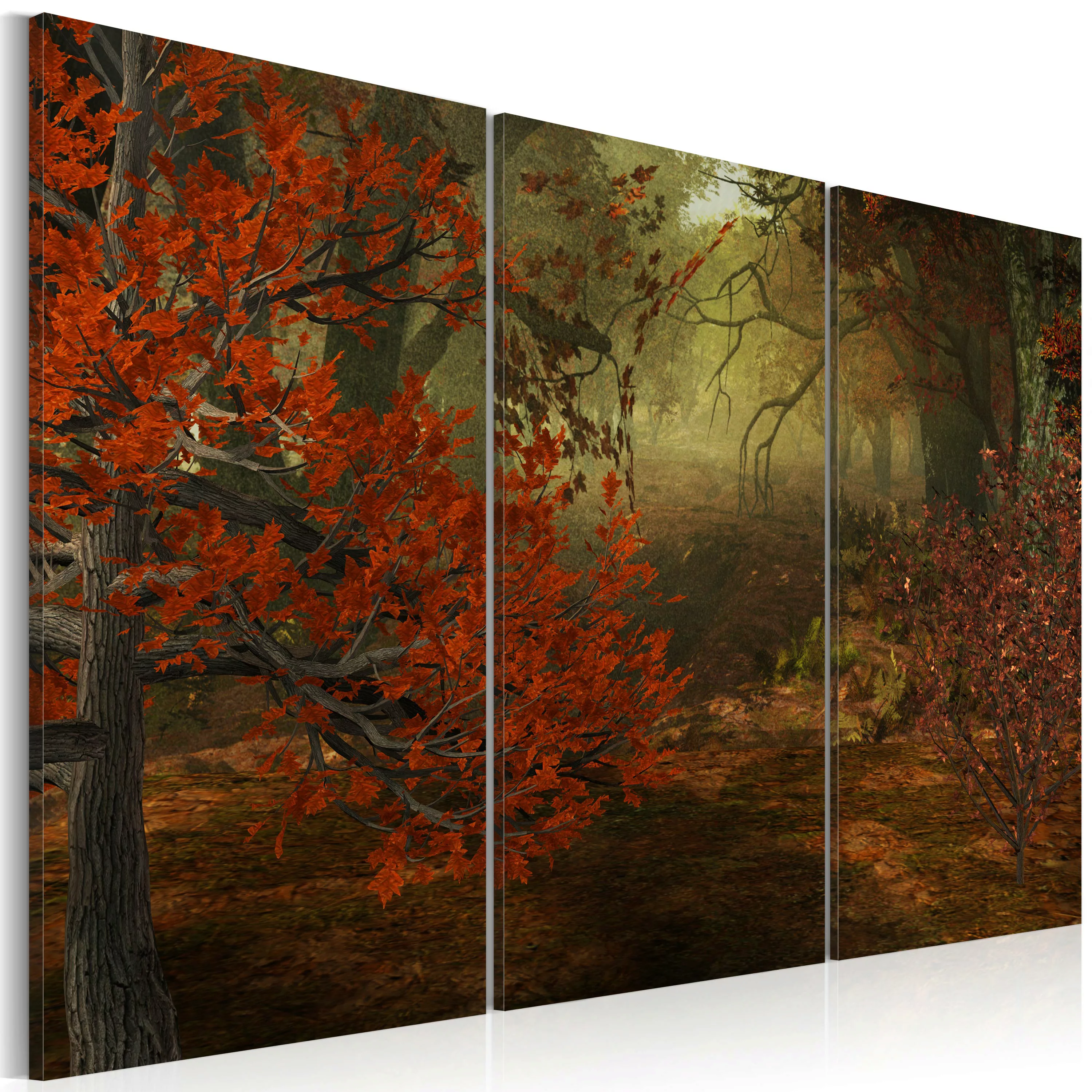 Wandbild - Hain - Triptychon günstig online kaufen