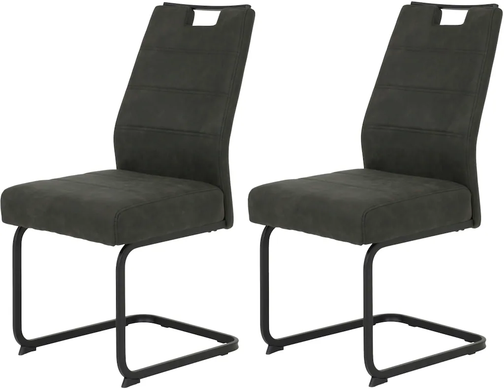 HELA Freischwinger "KERSTIN", (Set), 2 St., Microfaser VINTAGE-Polyester, F günstig online kaufen