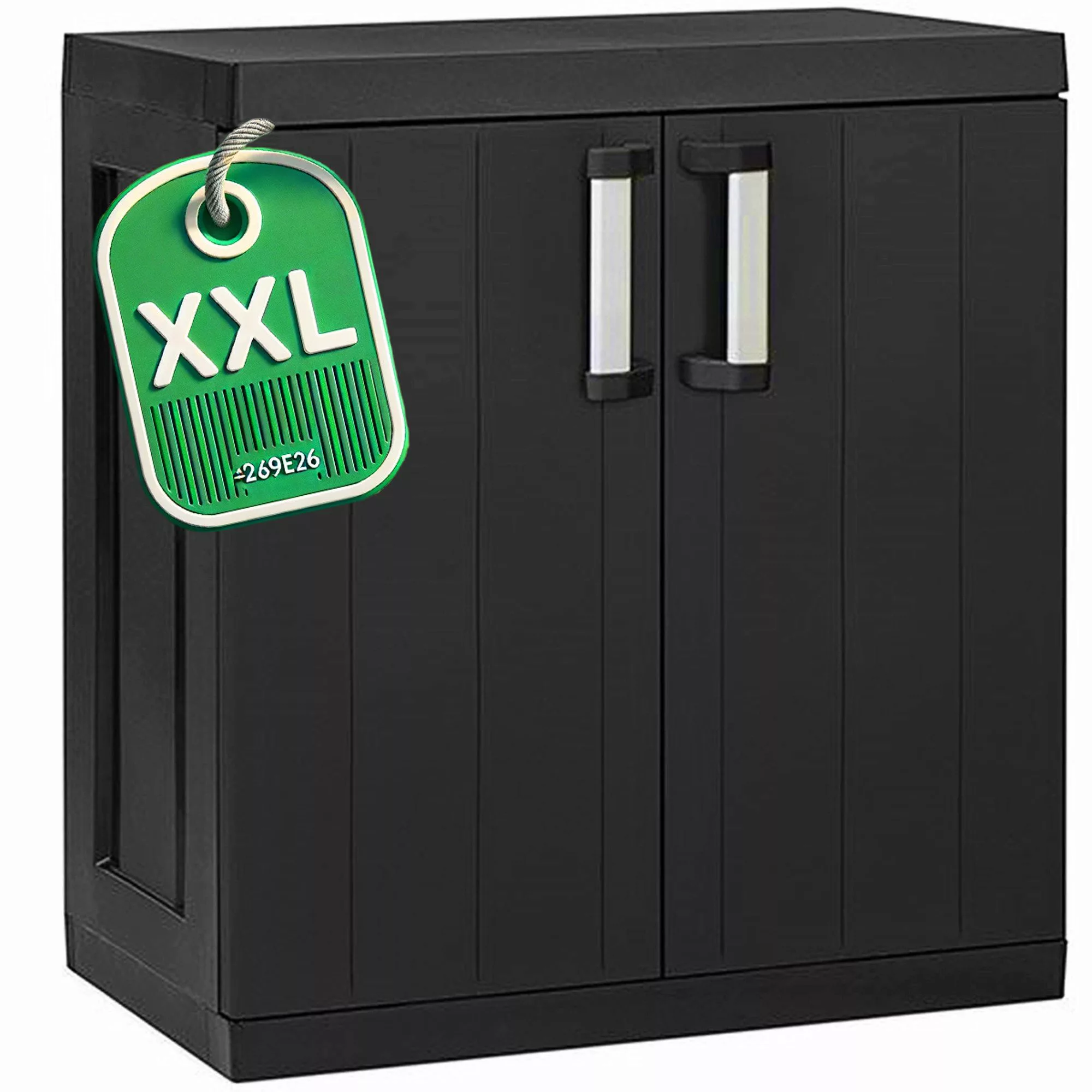 ONDIS24 Mehrzweckschrank Kunststoffschrank HERO XXL Haushaltschrank günstig online kaufen