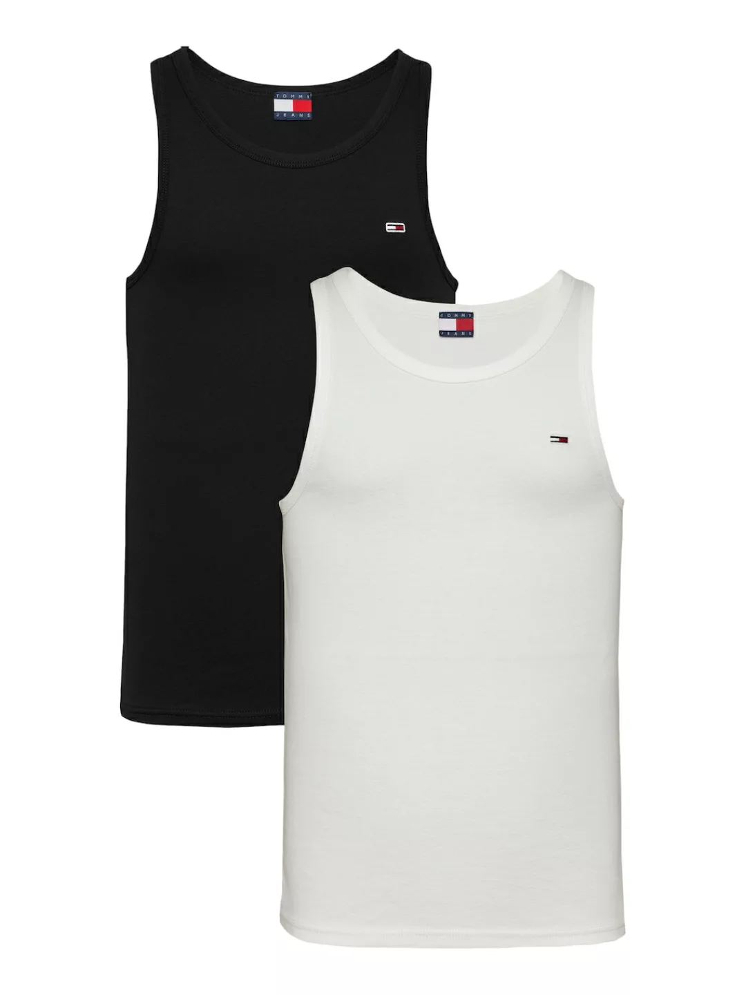 Tommy Jeans Tanktop "TJM XSLIM 2PCK RIB TANK EXT", (Packung, 2 tlg., 2er), günstig online kaufen