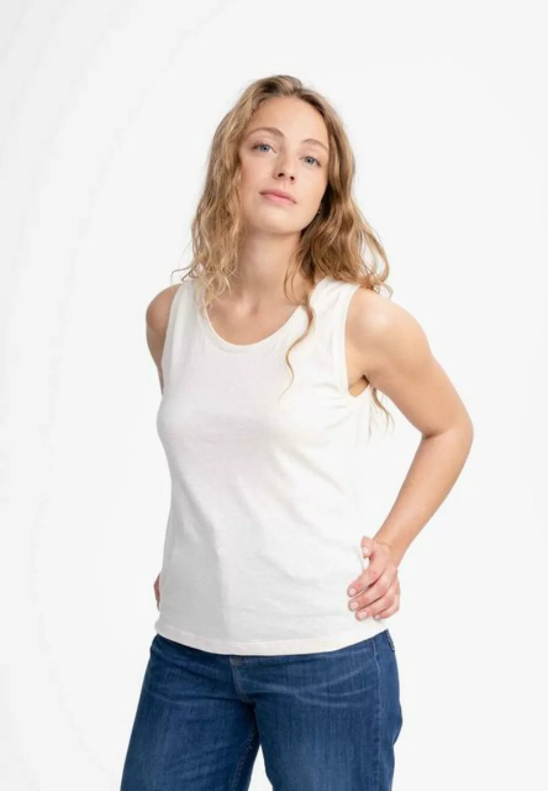 MELA Tanktop Damen Tanktop VANITA Ärmellos günstig online kaufen