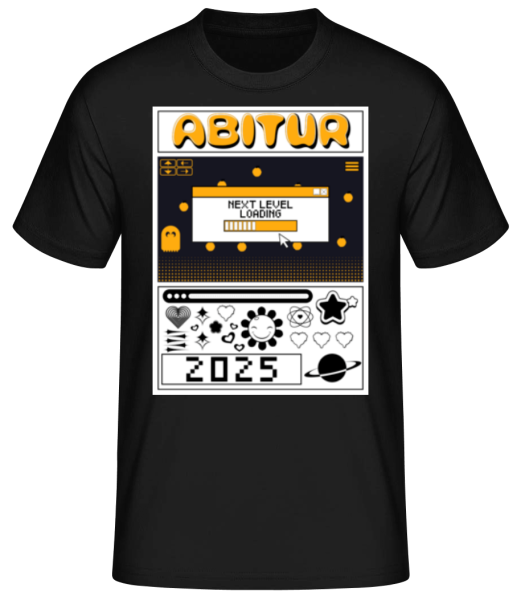 Abitur Next Level Loading · Männer Basic T-Shirt günstig online kaufen