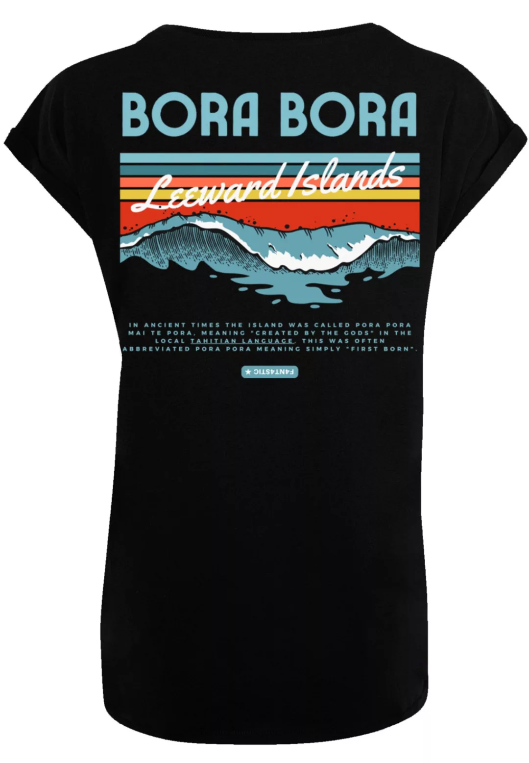 F4NT4STIC T-Shirt "Bora Bora Leewards Island", Print günstig online kaufen