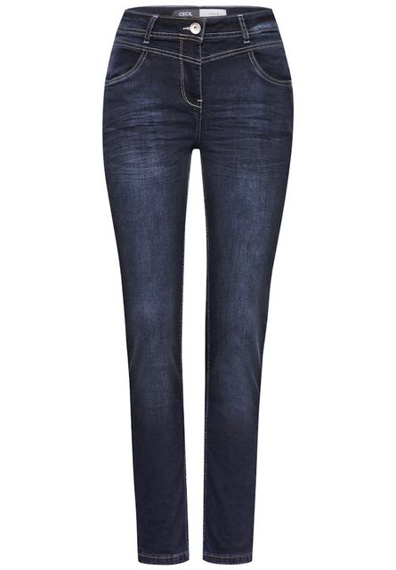 Cecil Regular-fit-Jeans Style Scarlett im Five-Pocket Style günstig online kaufen