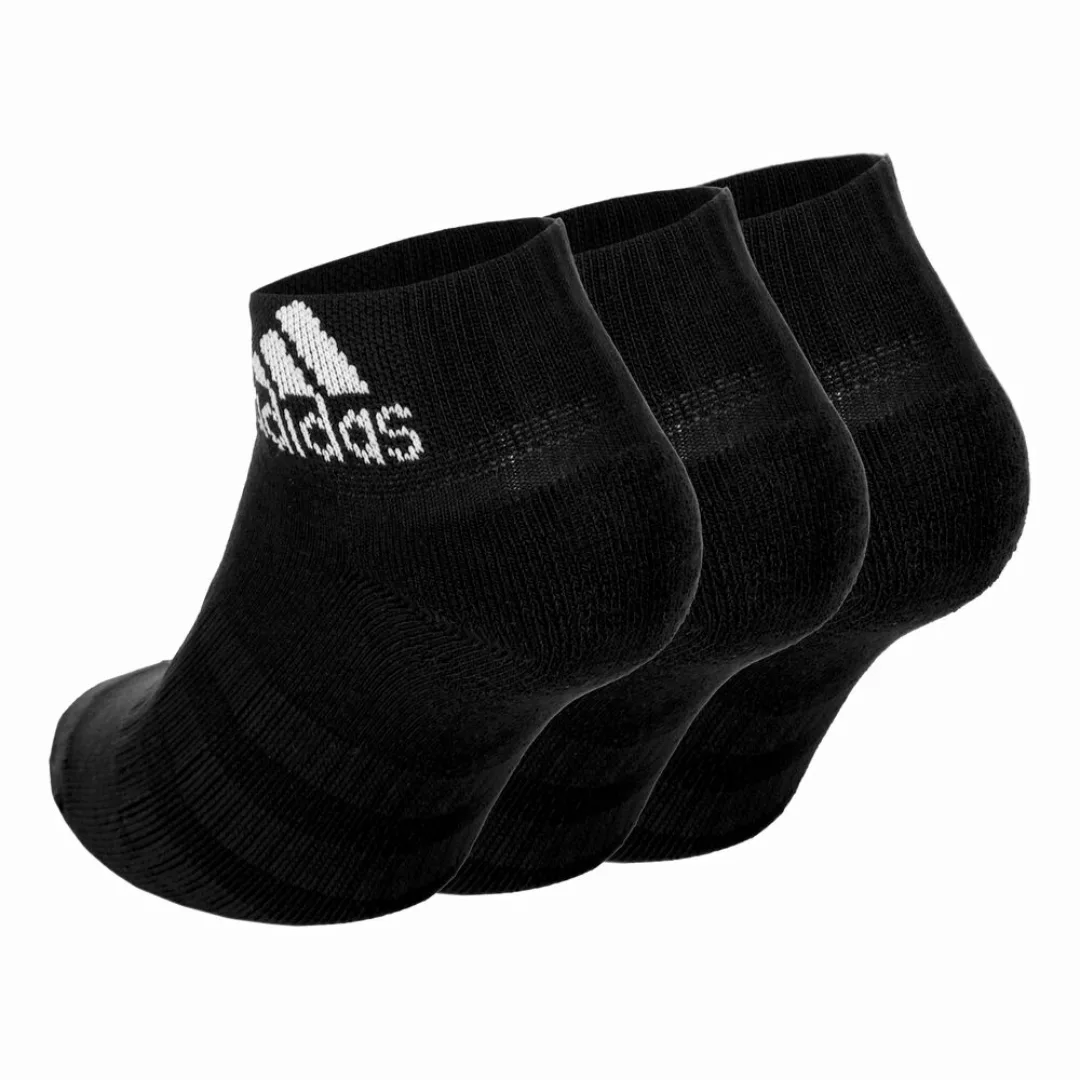 Adidas Cushion Ankle Socken 3 Paare EU 43-45 Black / Black / Black günstig online kaufen