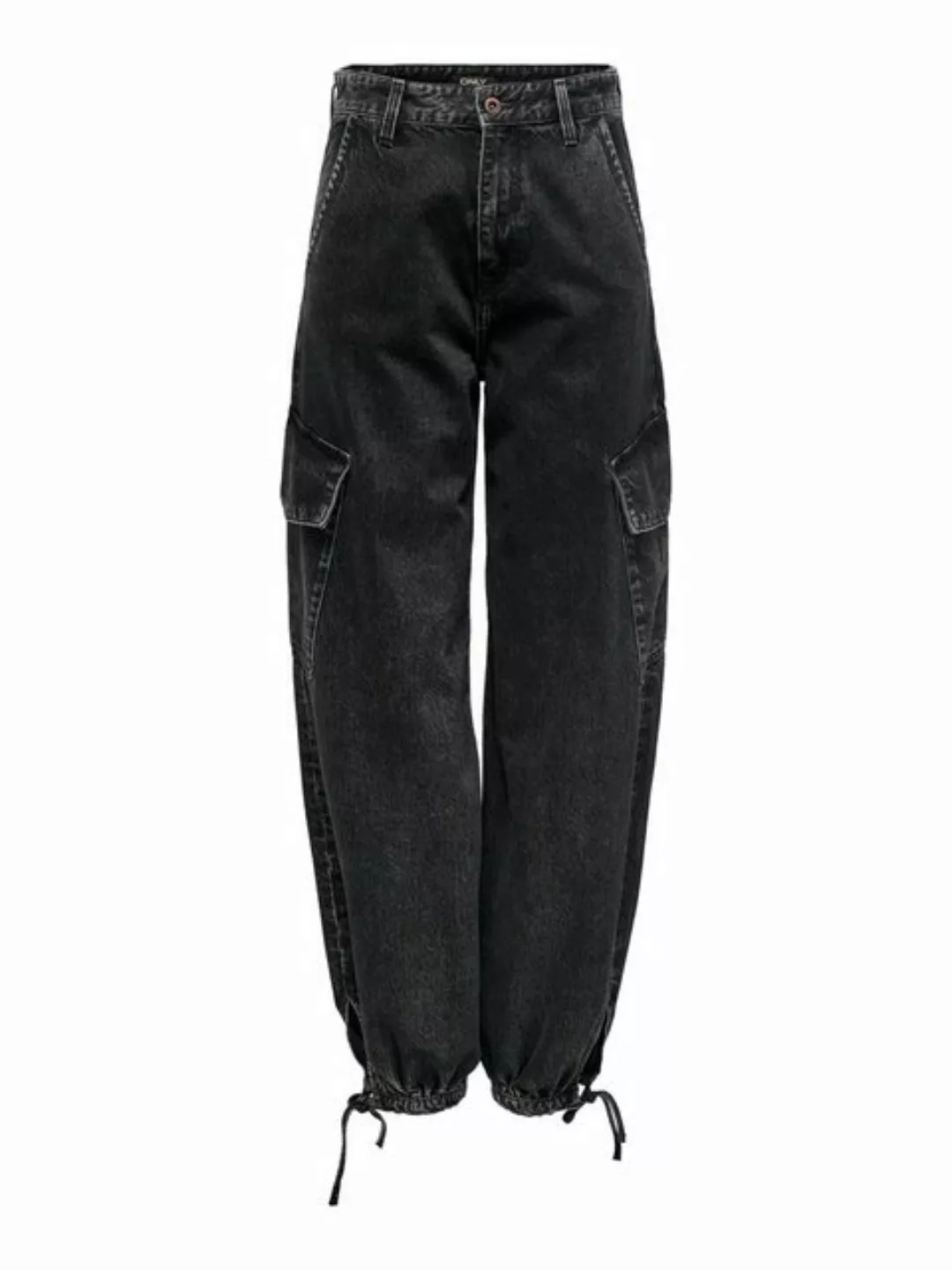 ONLY High-waist-Jeans Pernille (1-tlg) Drapiert/gerafft günstig online kaufen
