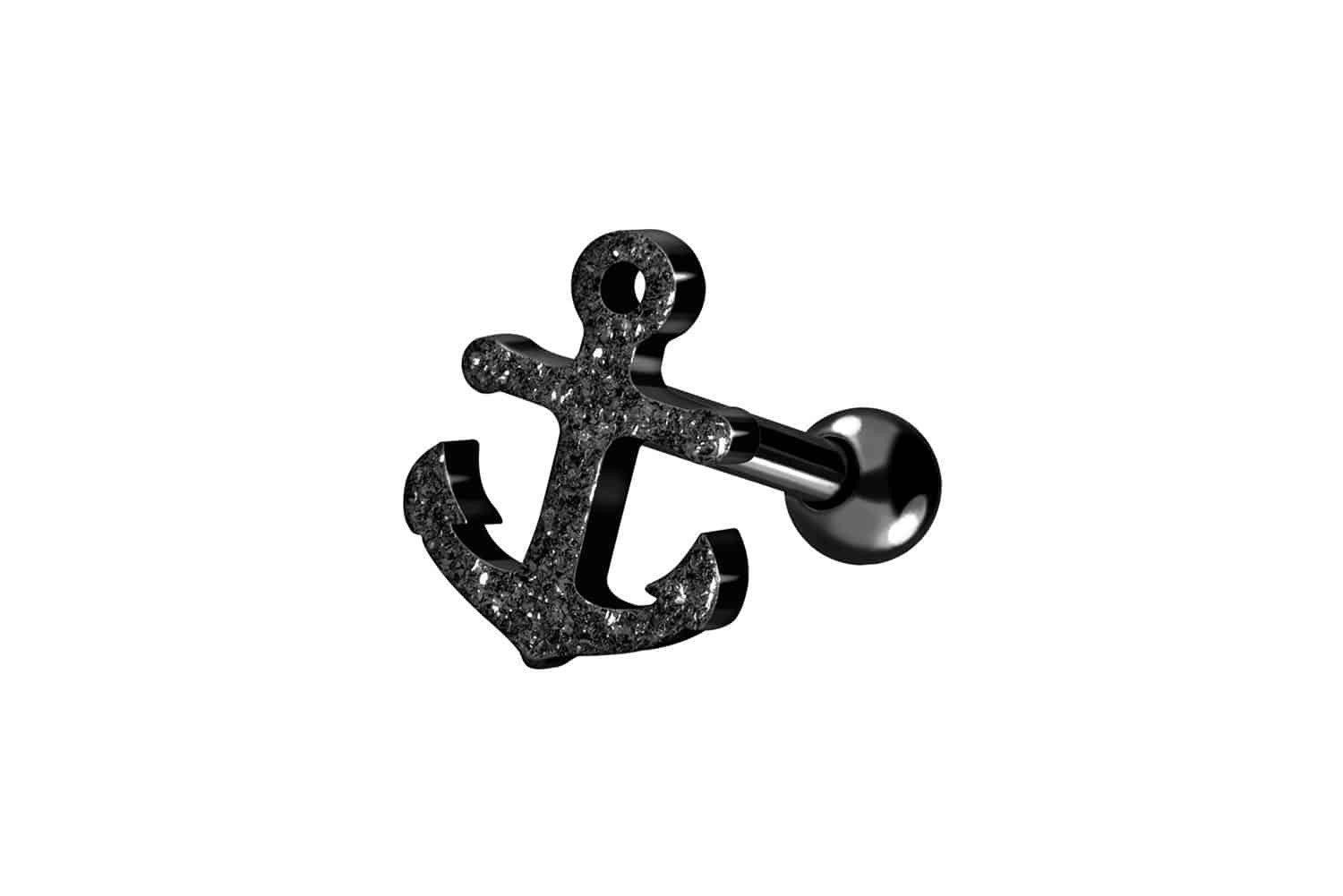 PIERCINGLINE Piercing-Set Chirurgenstahl Ohrpiercing ANKER + günstig online kaufen