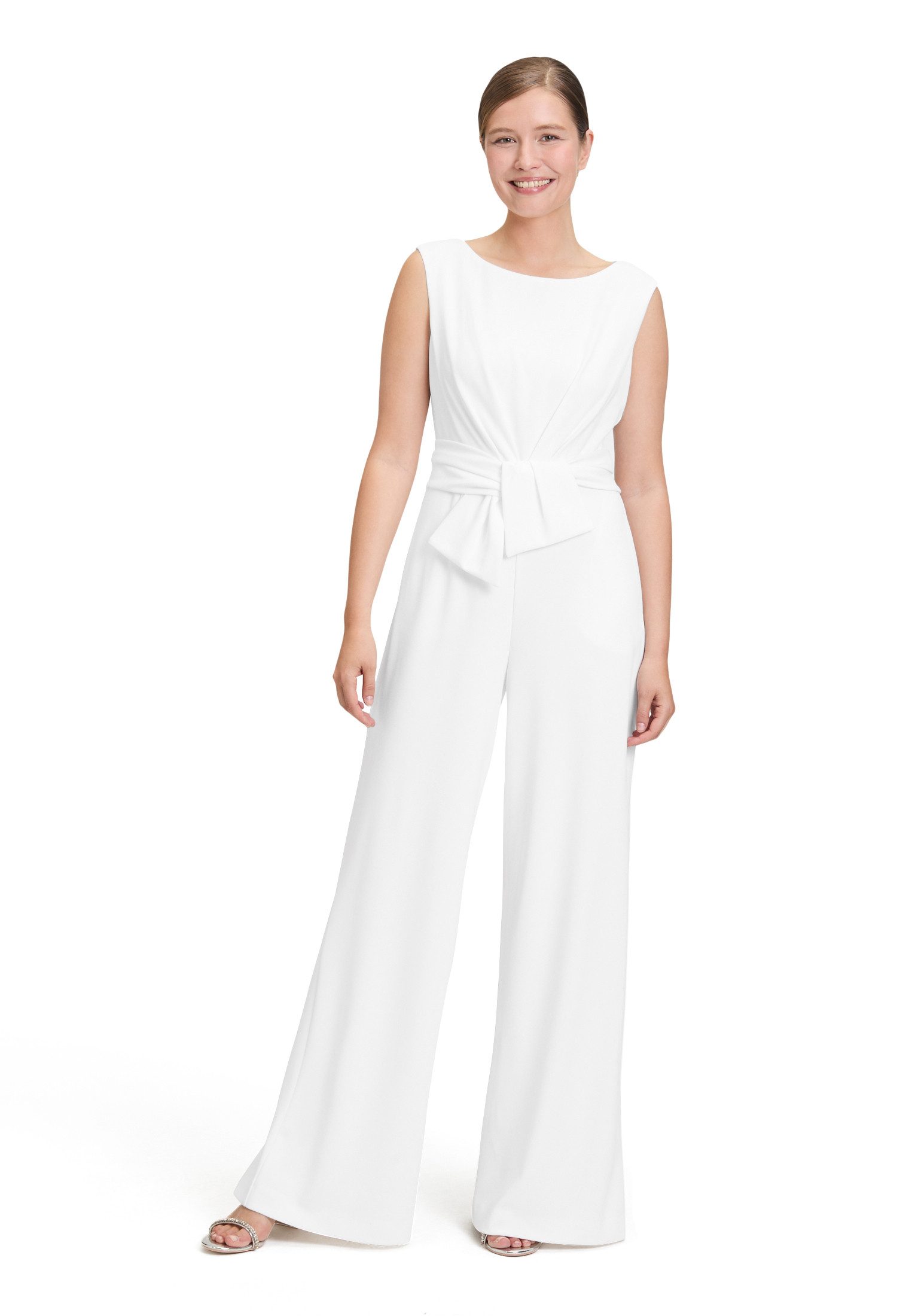 Vera Mont Overall "Vera Mont Damen Jumpsuit mit weitem Bein", (1 tlg.), Bun günstig online kaufen