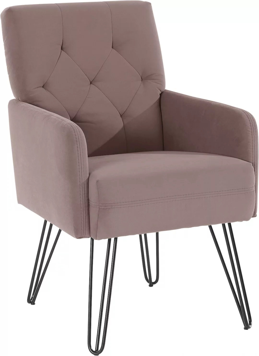 exxpo - sofa fashion Sessel "Doppio, Loungesessel", Breite 61 cm günstig online kaufen