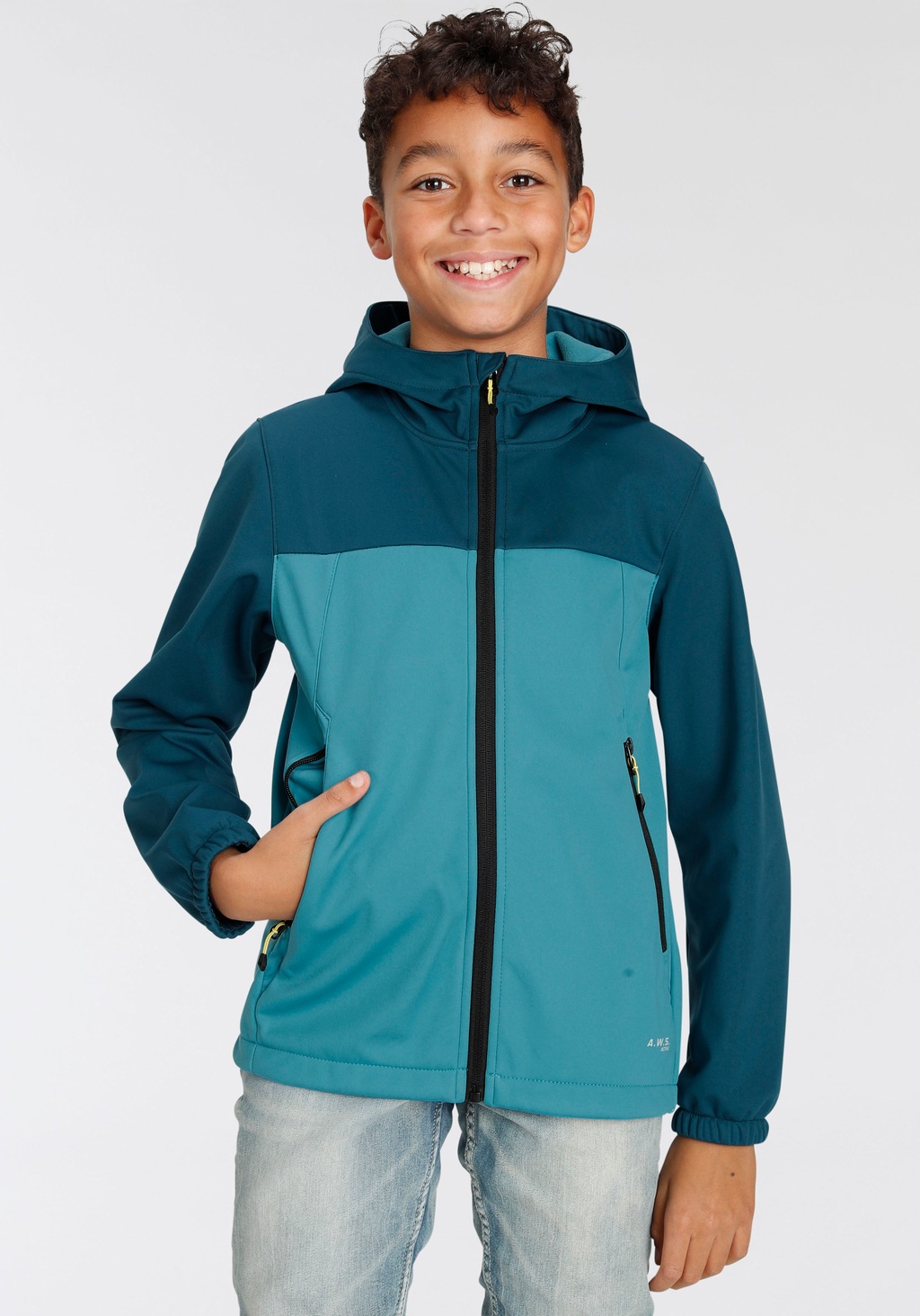 Icepeak Softshelljacke "KONAN JR", (1 St.), mit Kapuze günstig online kaufen