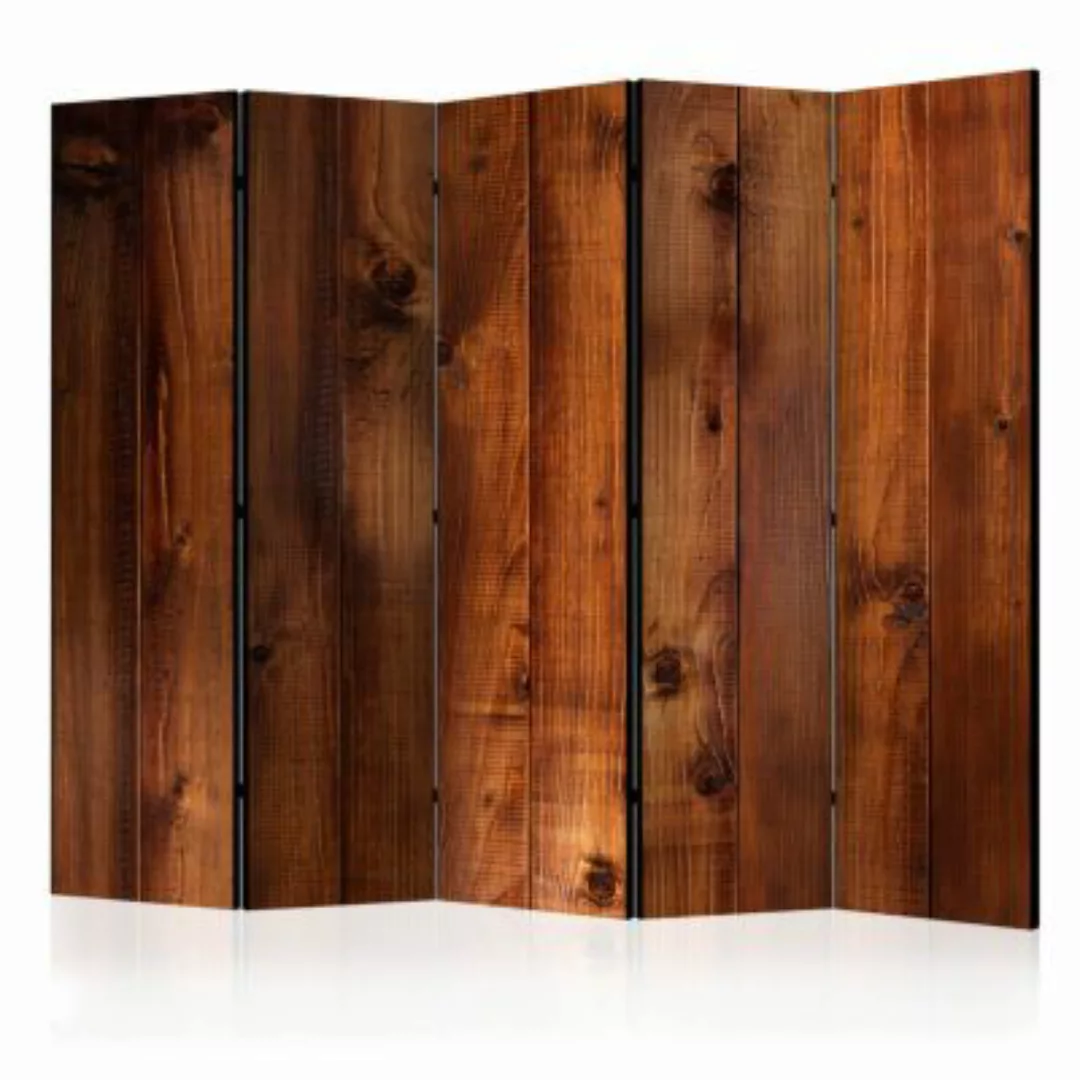 artgeist Paravent Pine Board II [Room Dividers] braun Gr. 225 x 172 günstig online kaufen