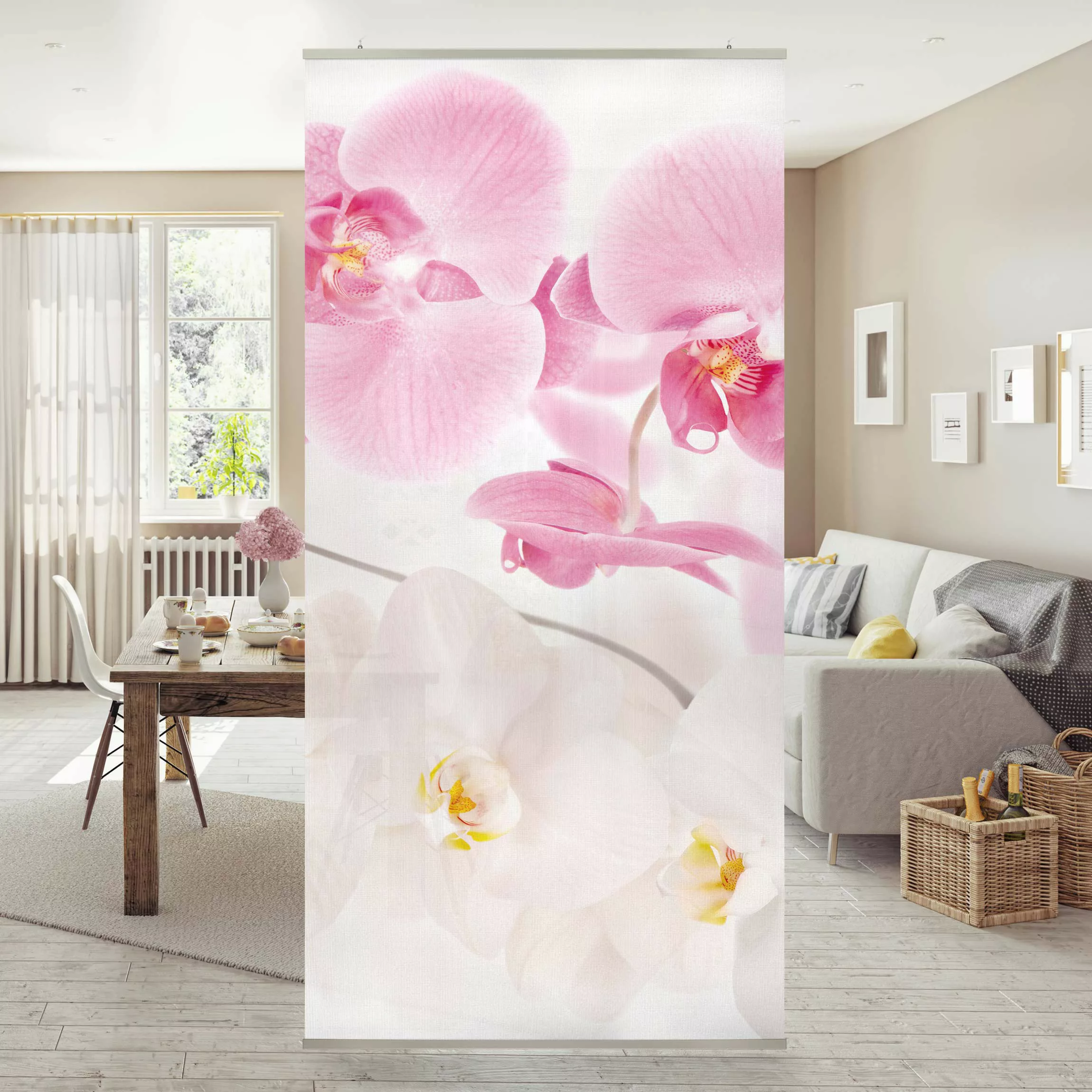 Raumteiler Delicate Orchids günstig online kaufen