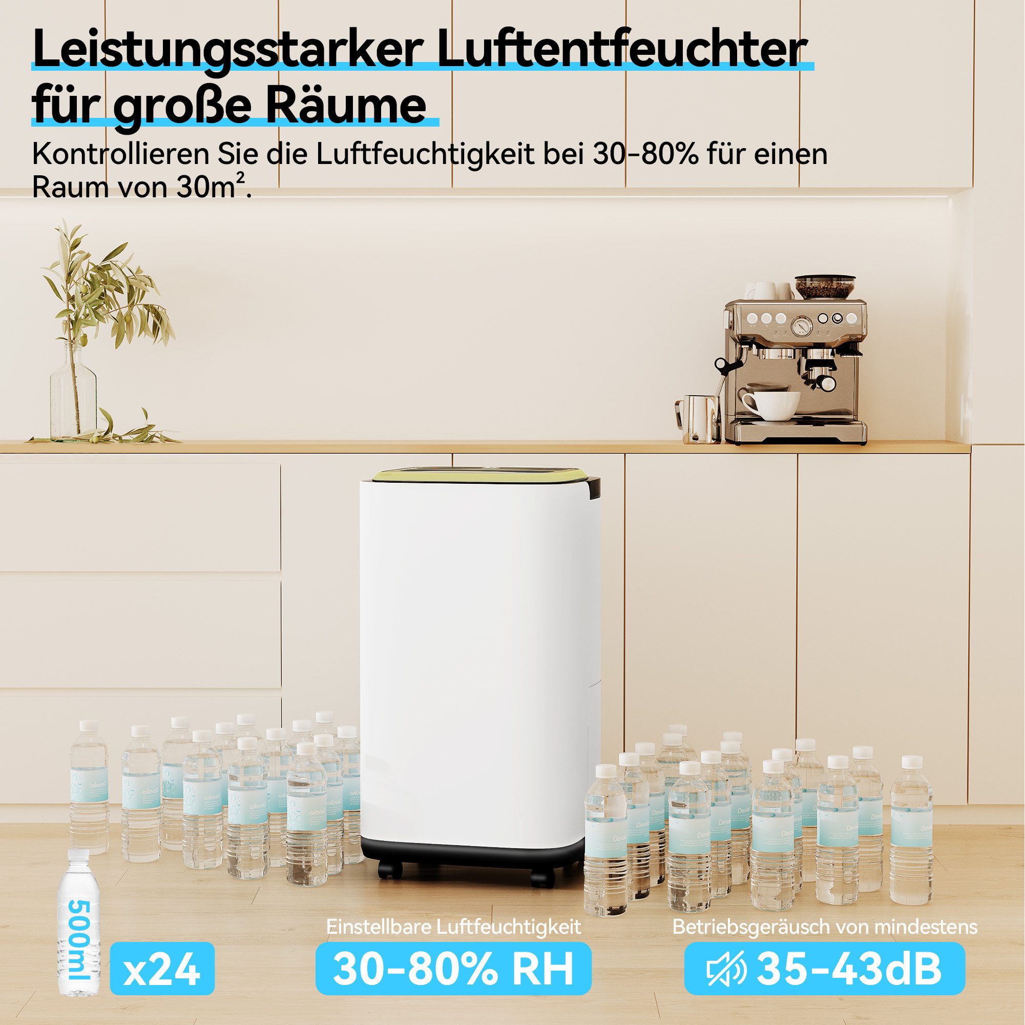 HOMALL Luftentfeuchter Smart Luftentfeuchter 12L/Tag für günstig online kaufen