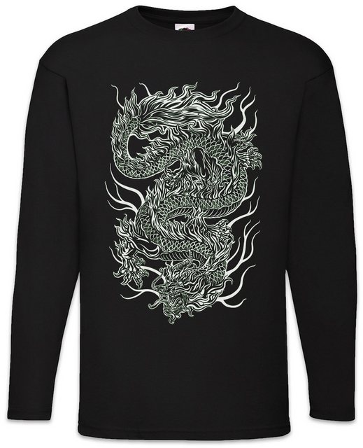 Urban Backwoods Langarmshirt Chinese Tattoo Dragon Langarm T-Shirt Asia Dra günstig online kaufen