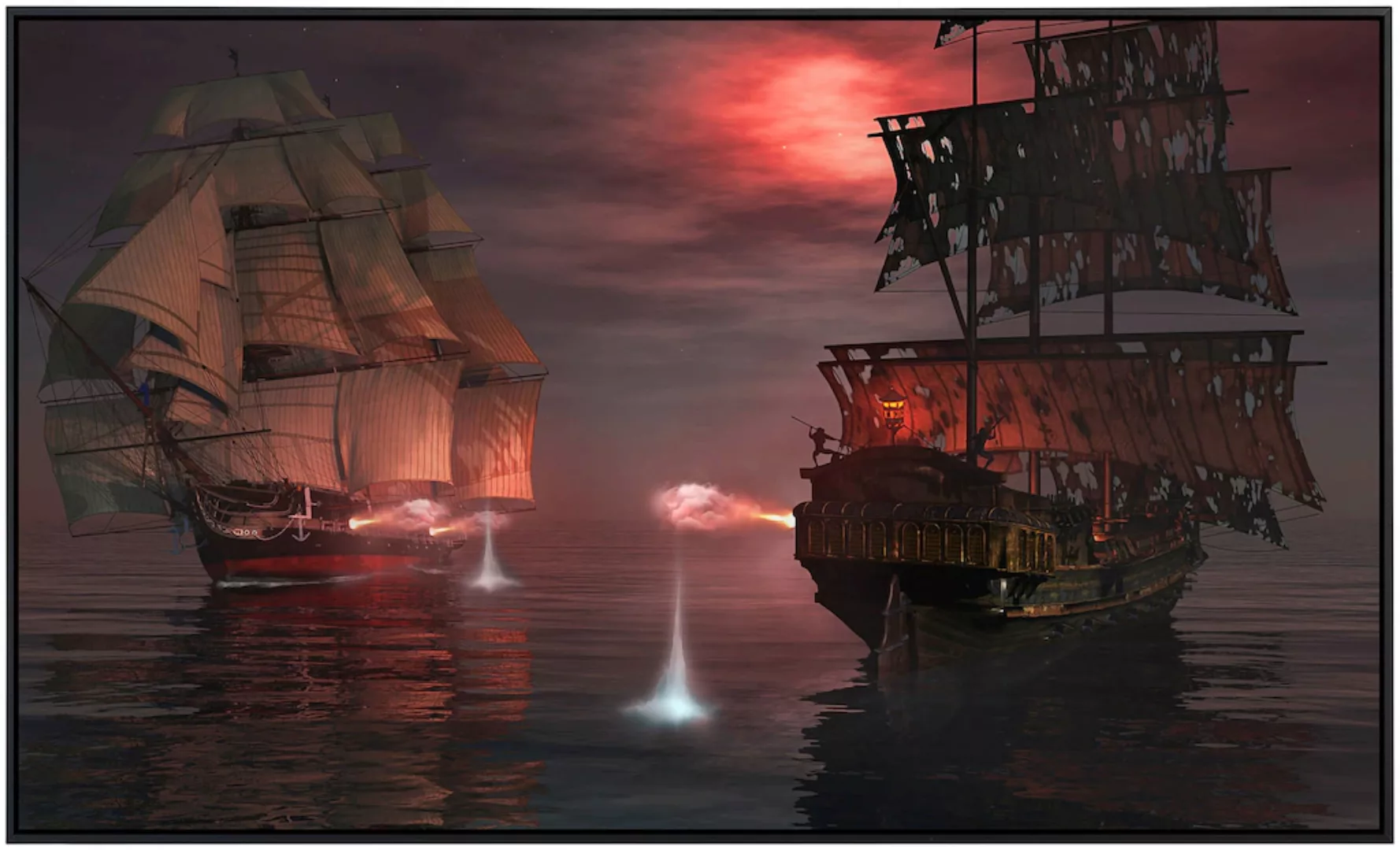 Papermoon Infrarotheizung »Piraten Seeschlacht« günstig online kaufen
