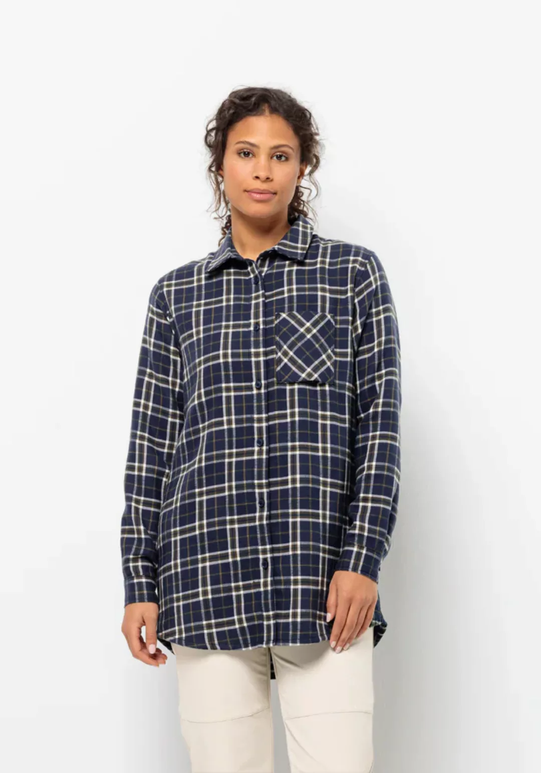 Jack Wolfskin Flanellbluse "MORGENLUFT SHIRT W" günstig online kaufen