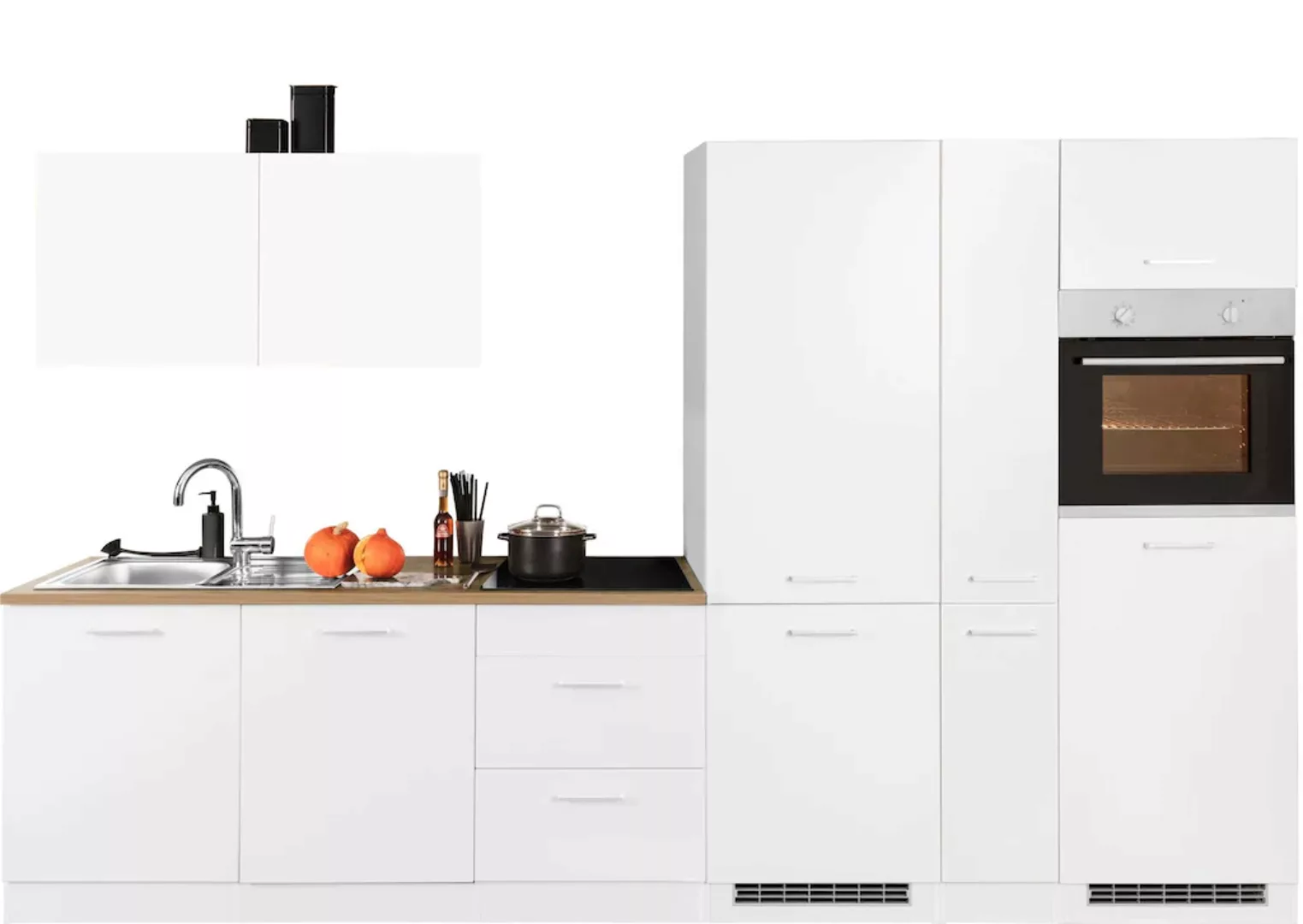 HELD MÖBEL Küchenzeile "Kehl", ohne E-Geräte, Breite 330 cm, für Kühl/Gefri günstig online kaufen