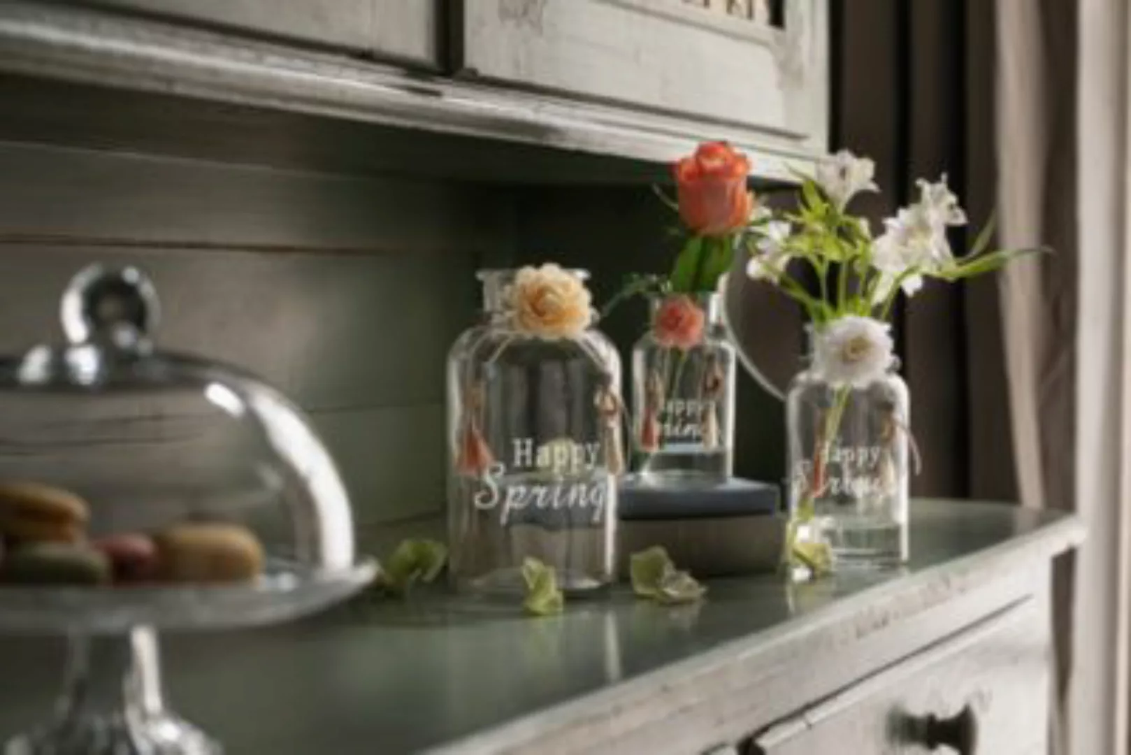 HOME Living Vase Happy Spring Vasen bunt günstig online kaufen
